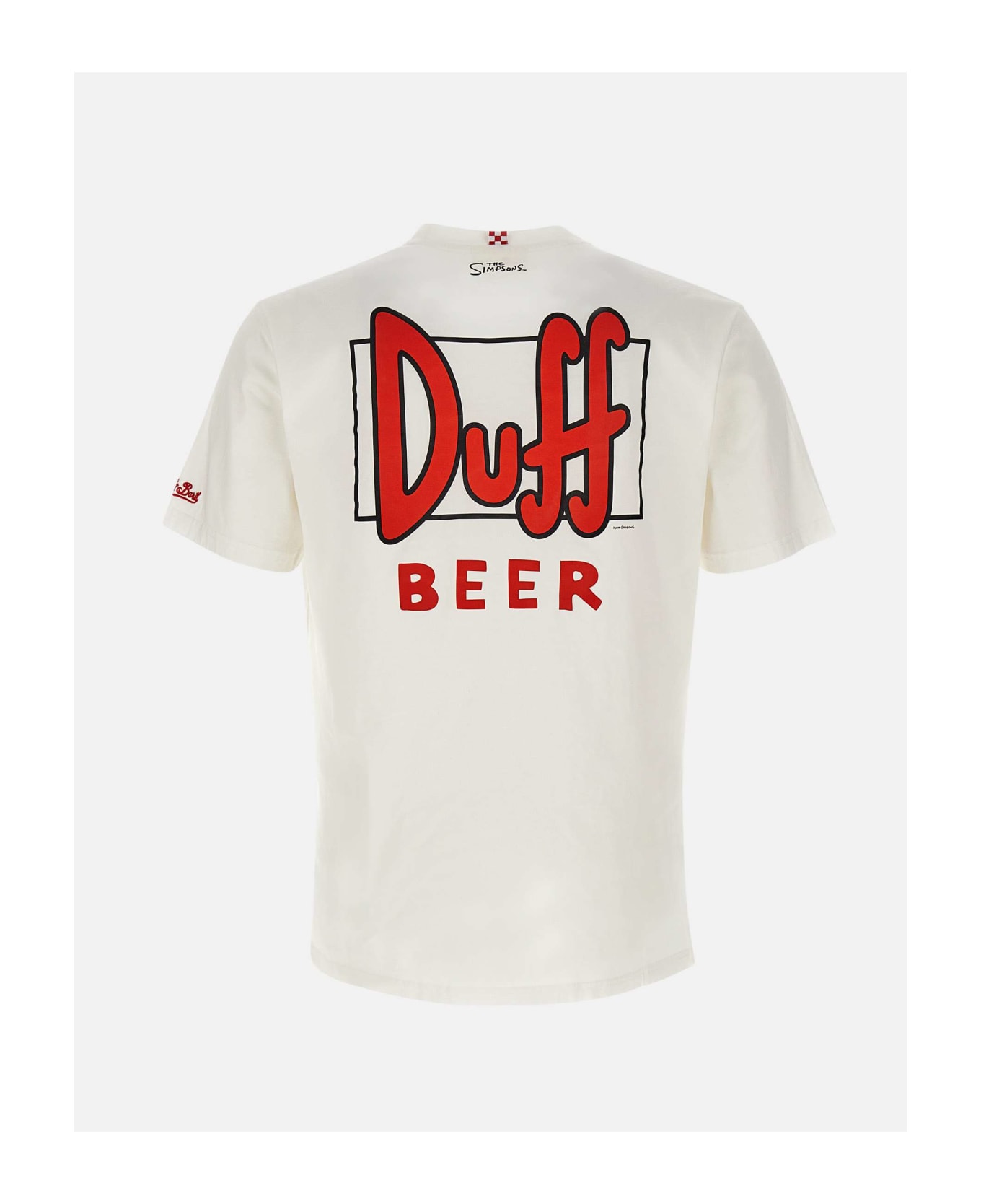 MC2 Saint Barth "duff Can" Cotton T-shirt - WHITE