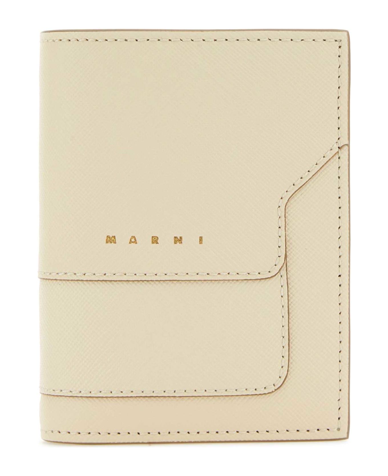 Marni Ivory Leather Wallet - Z601W 財布