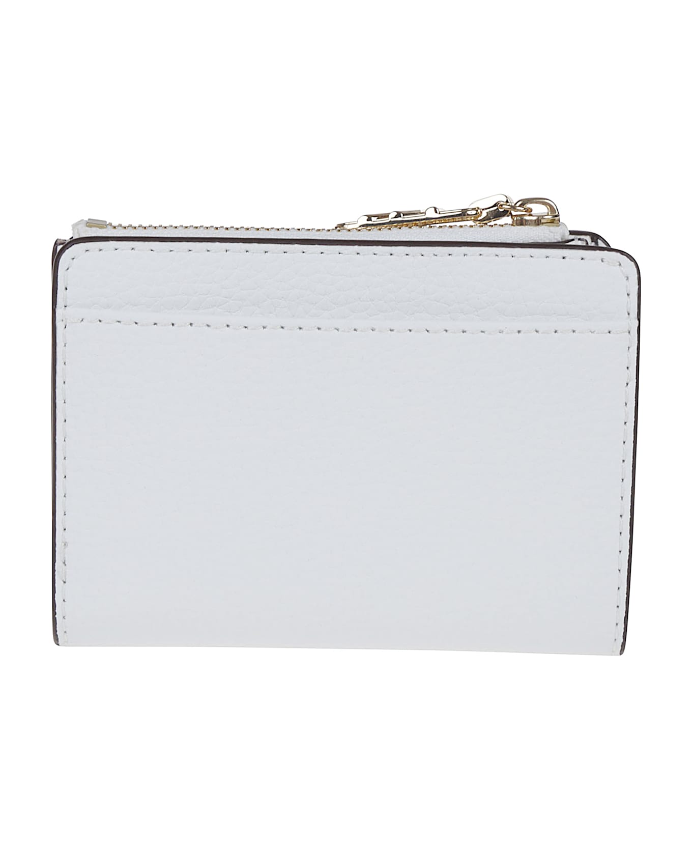 Michael Kors Medium Snap Jet Set Billfold Wallet - Optic White