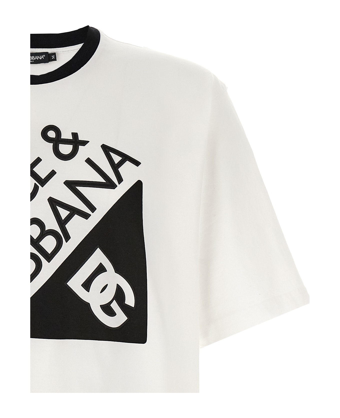 Dolce 
Gabbana Printed T-shirt - White
