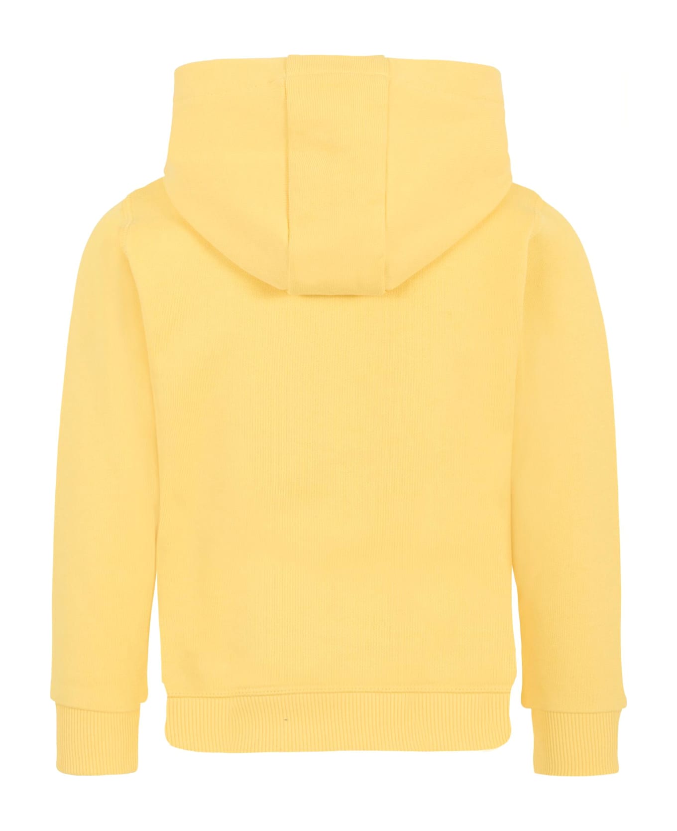 Hugo Boss Yellow Sweatshirt For Boy With Logo - Yellow
