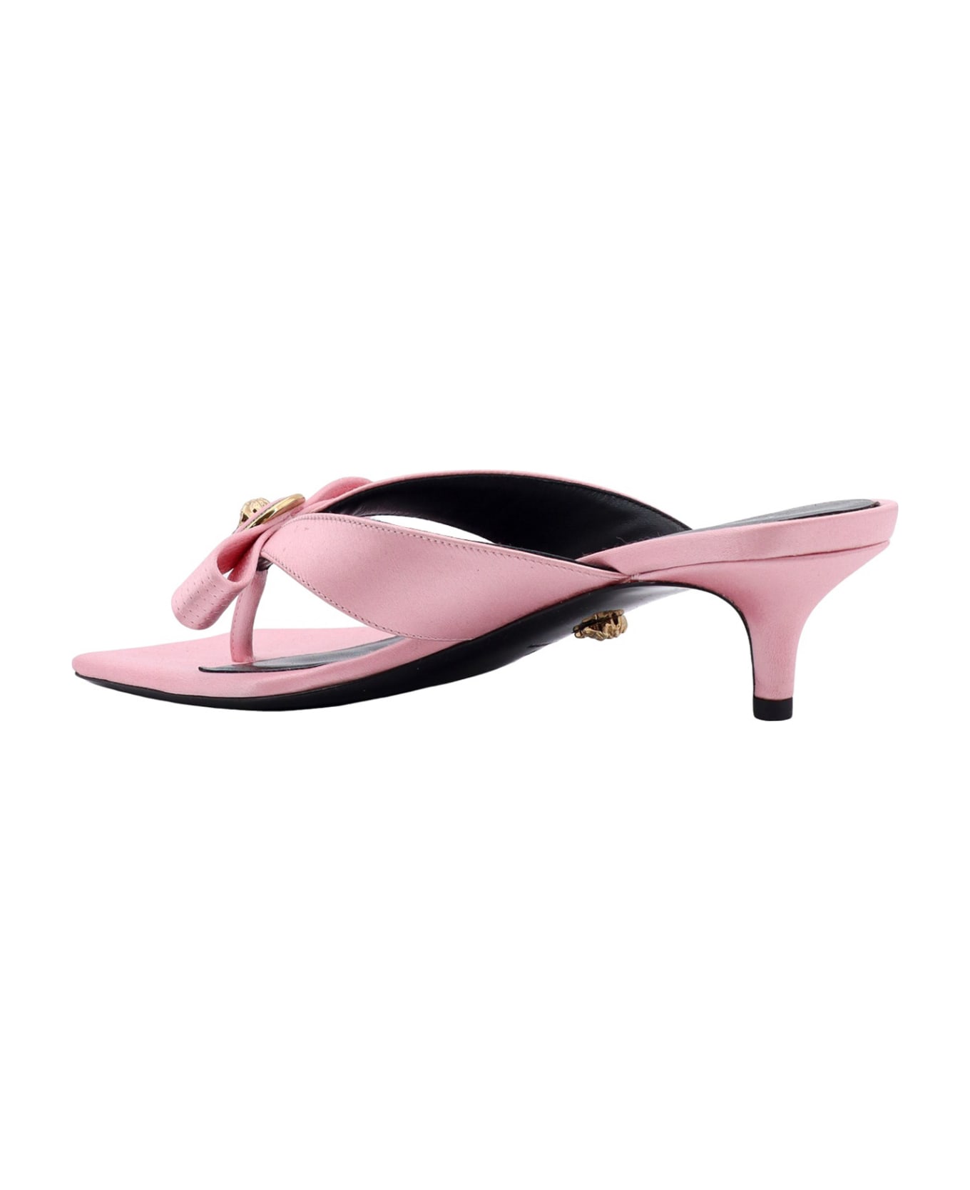 Versace Gianni Ribbon Sandals - Pink