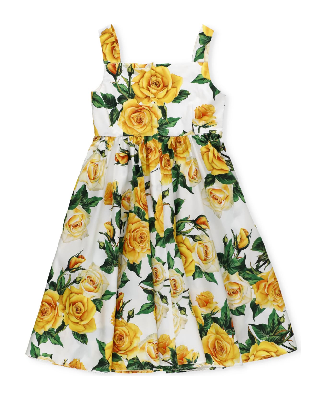 Dolce & Gabbana Flowering Dress - White ワンピース＆ドレス