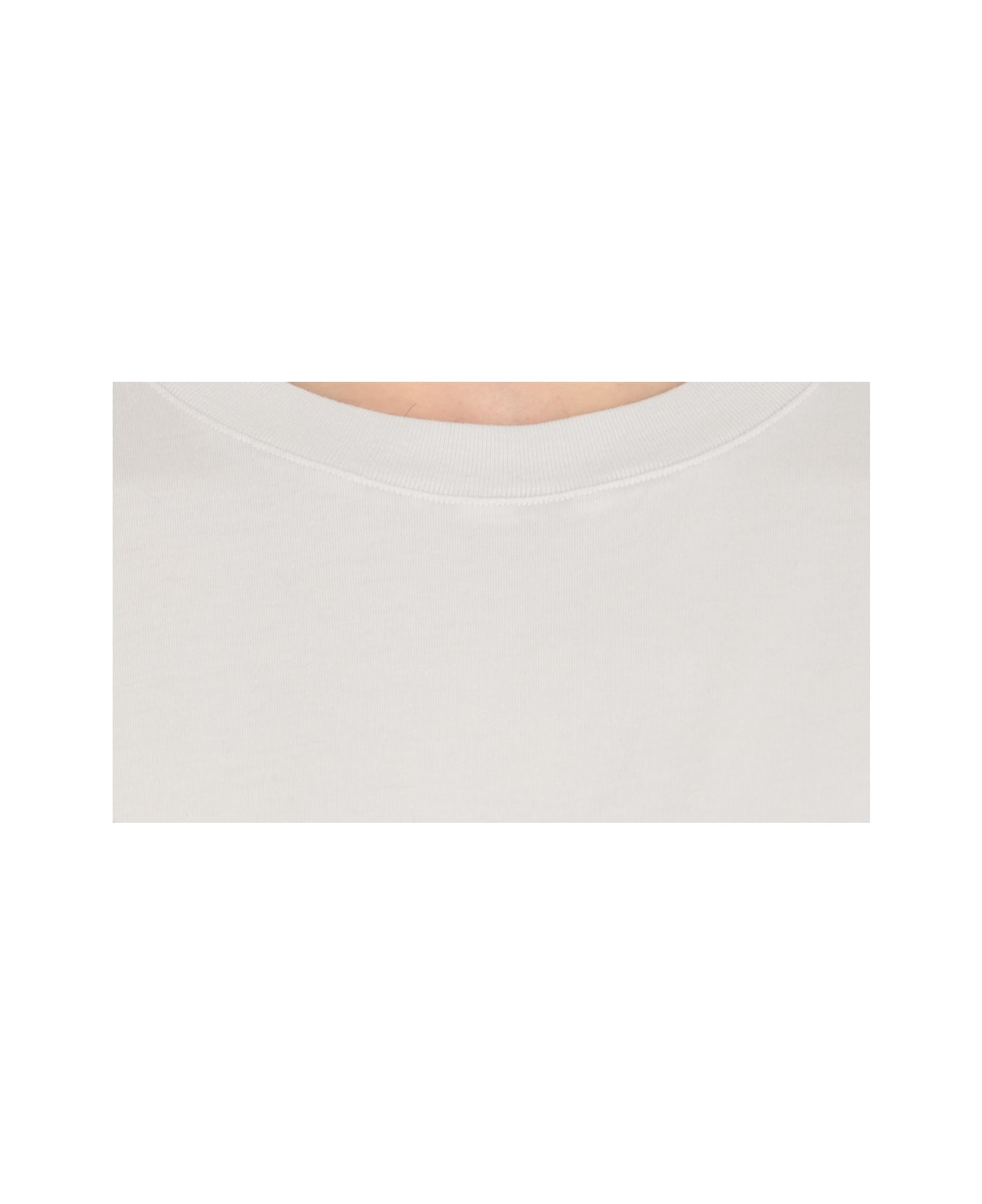 Maison Margiela Short-sleeved Crewneck T-shirt - Grey
