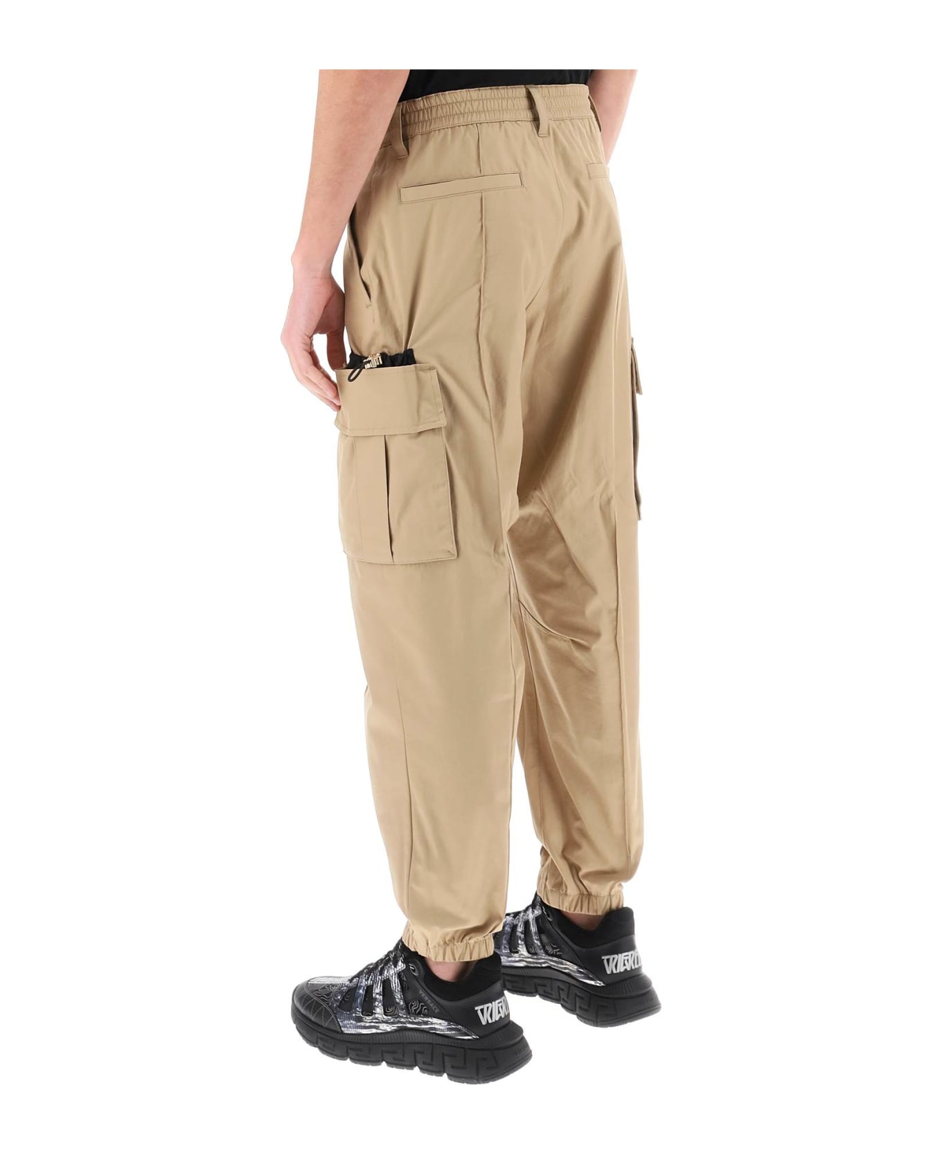 Versace Cotton Cargo-trousers - Beige ボトムス