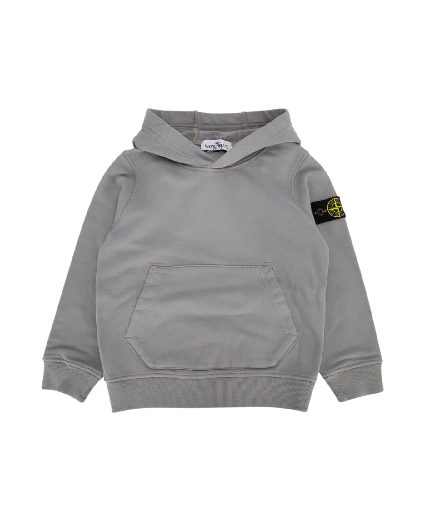 Stone Island Junior Felpa - Grey