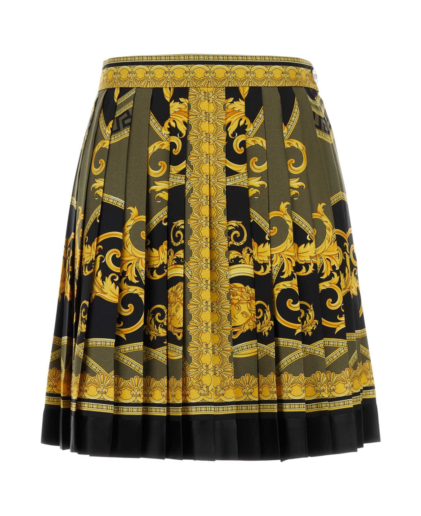 Versace Printed Silk Skirt - 5BC60