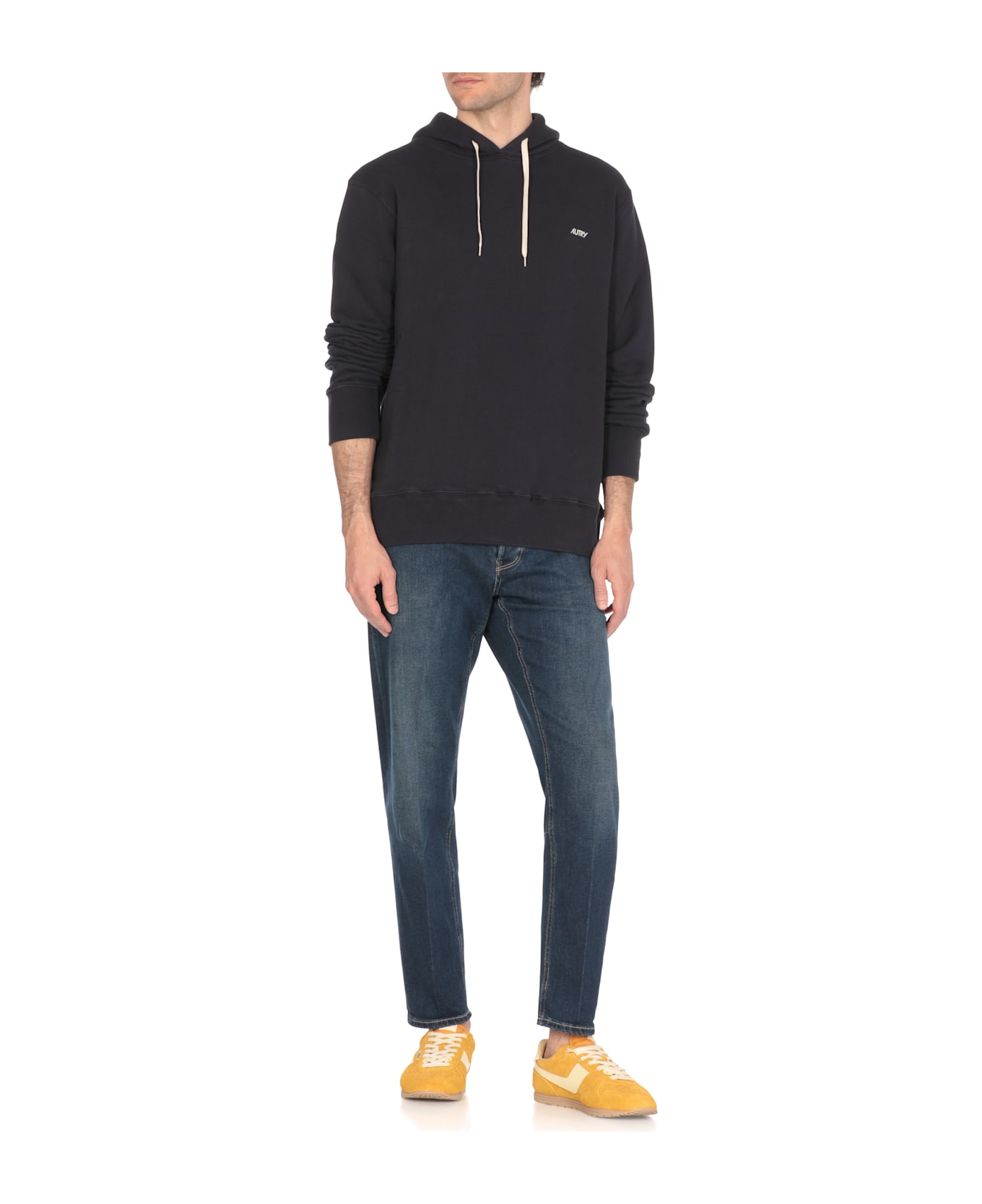 Autry Cotton Hoodie - Blue