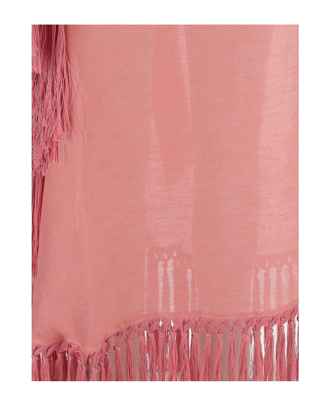 Taller Marmo Linen Blend Dress Arno - Pink