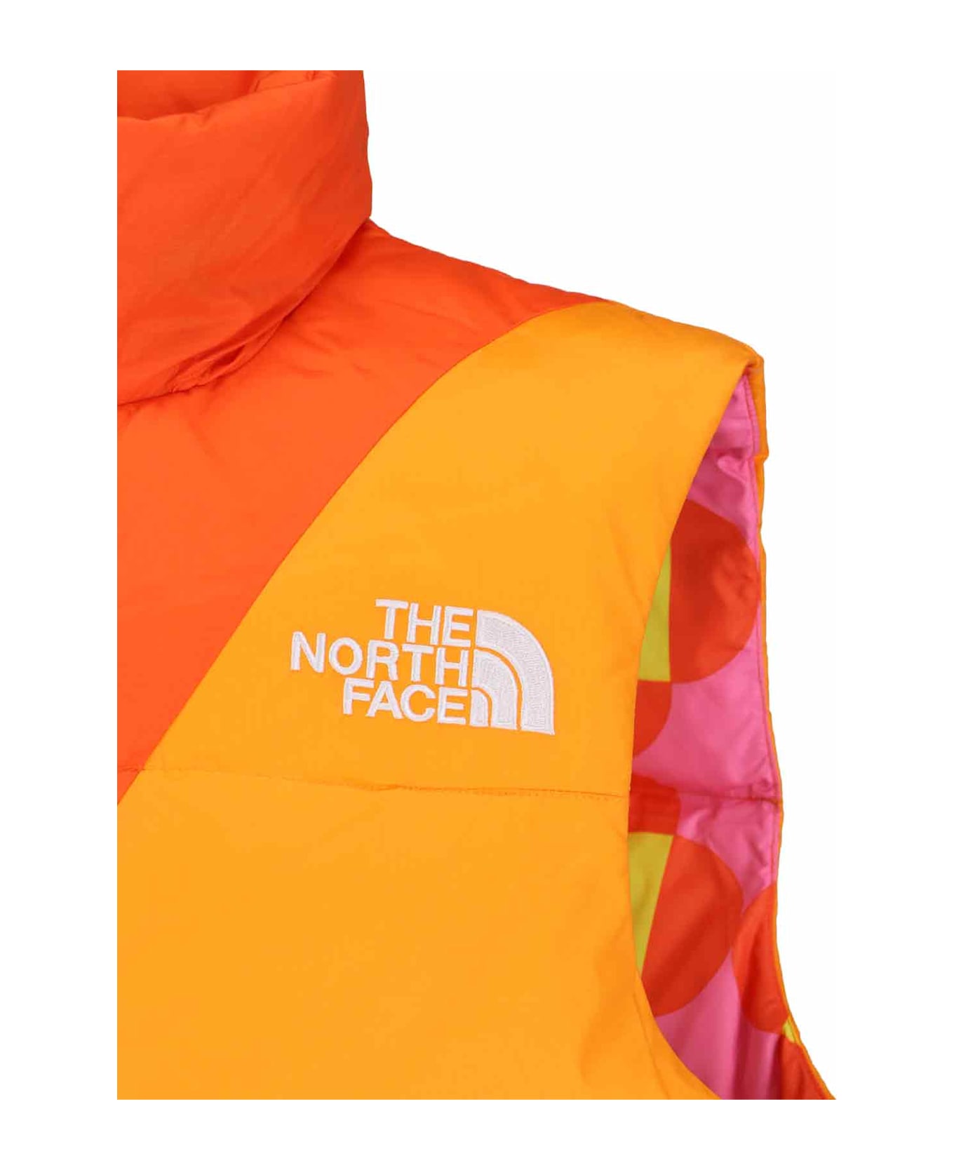 The North Face X Yinka Ilori Two-tone Vest - Orange