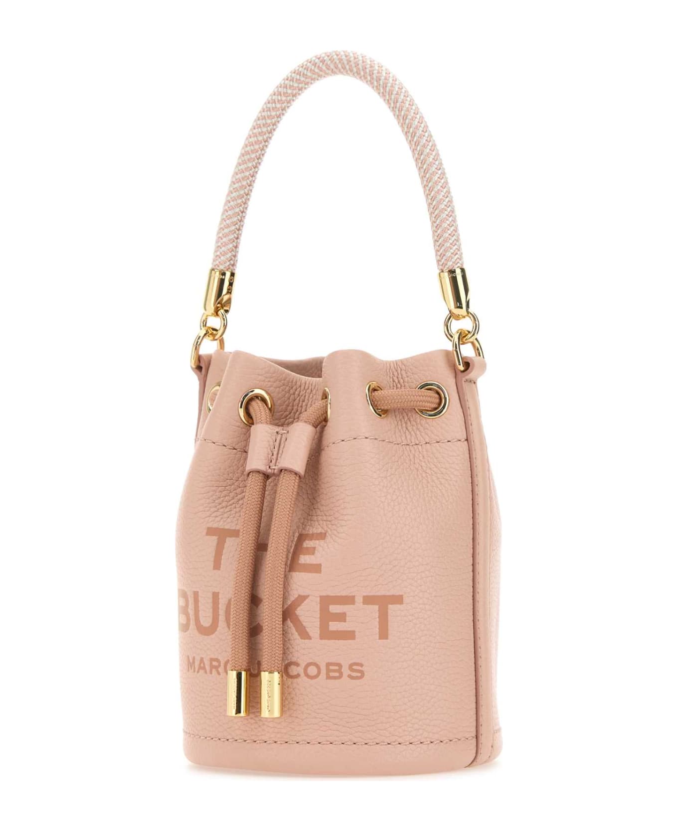 Marc Jacobs Pink Leather Micro The Bucket Bucket Bag - ROSE