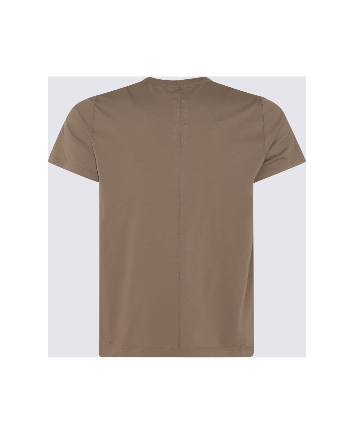 Rick Owens Brown Cotton T-shirt - PEARL