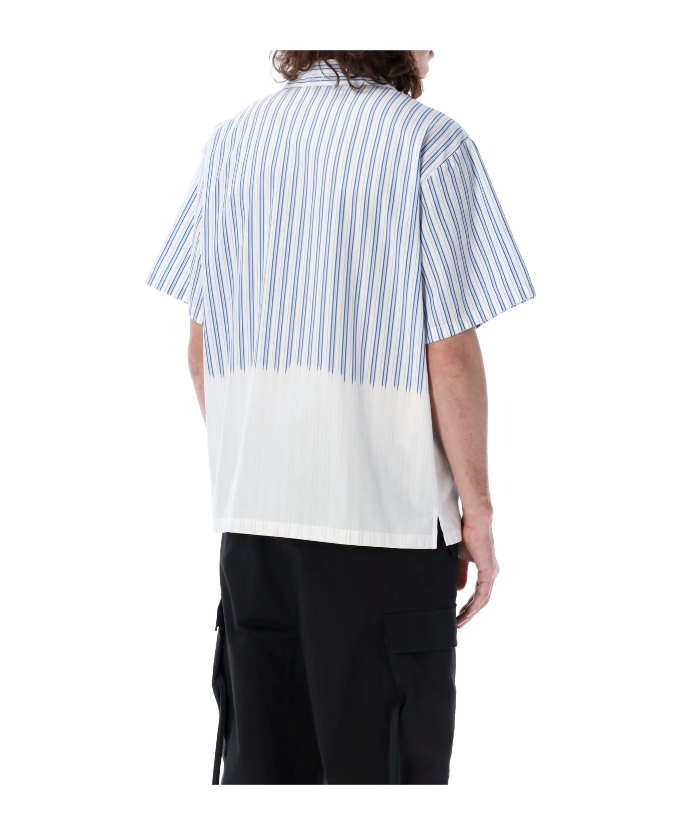 MSGM Bowling Shirt - Celeste シャツ