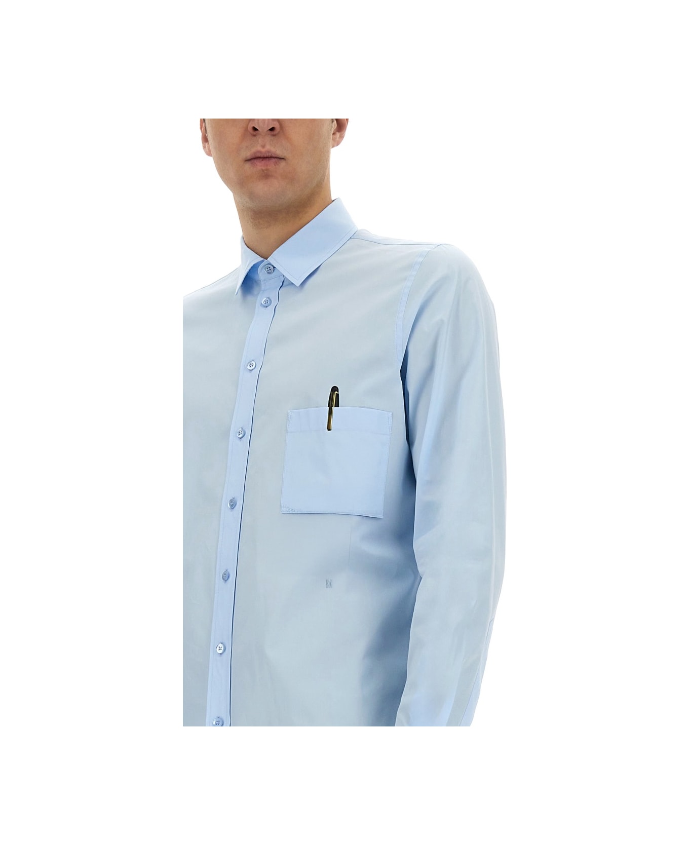 Moschino "office Inspiration" Shirt - BABY BLUE