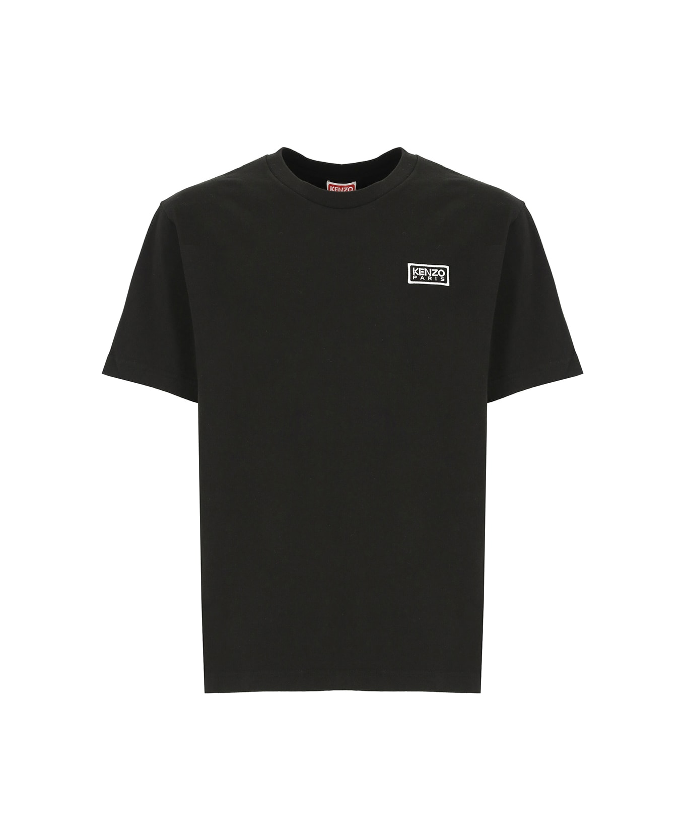 Kenzo Logo Cotton T-shirt - Black シャツ