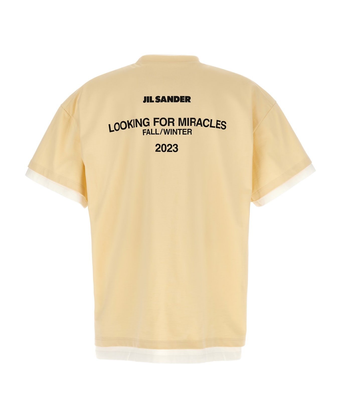 Jil Sander 'looking For Miracles' T-shirt - Beige