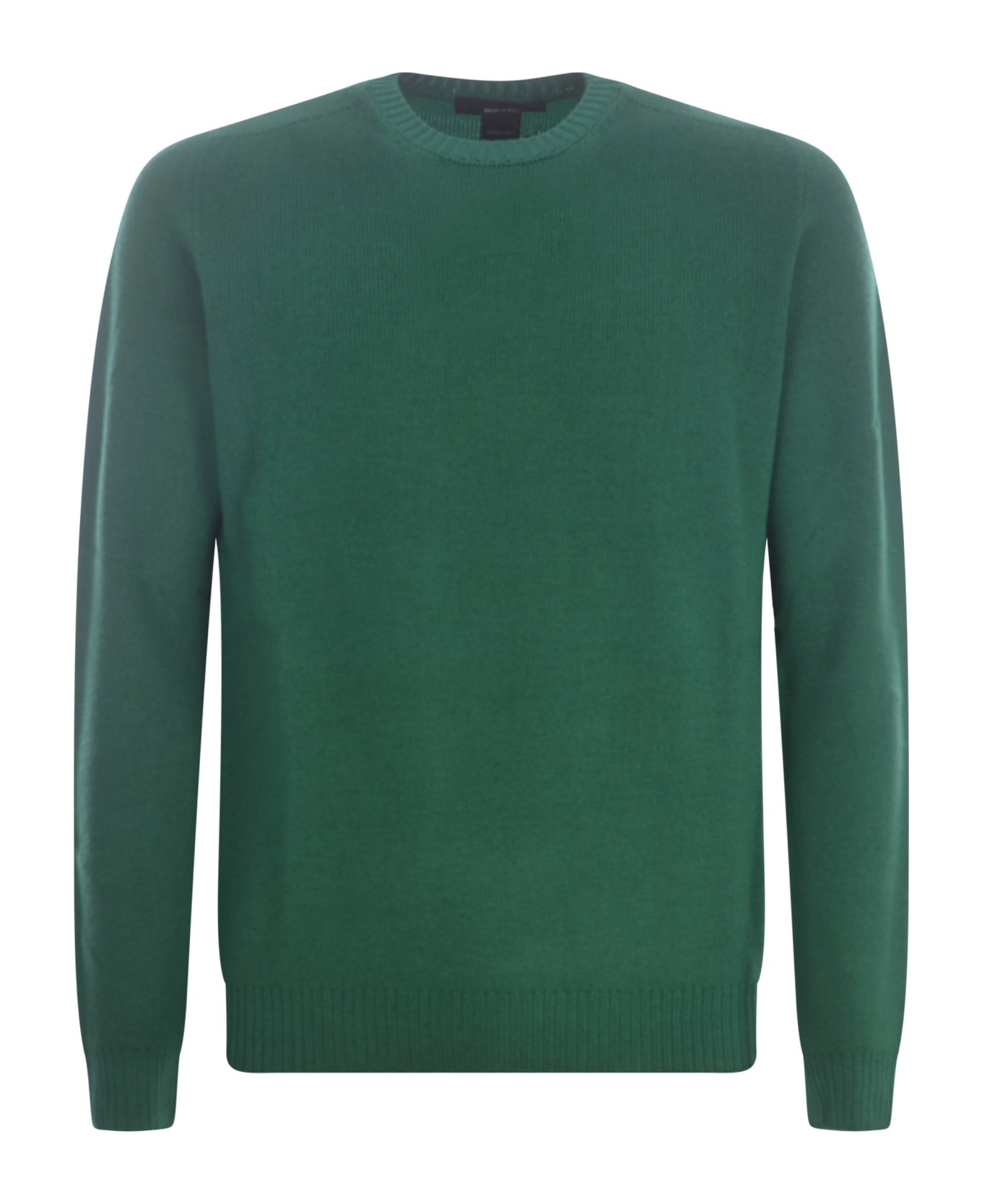 Jeordie's Sweater Jeordie's In Merino Wool - Verde ニットウェア