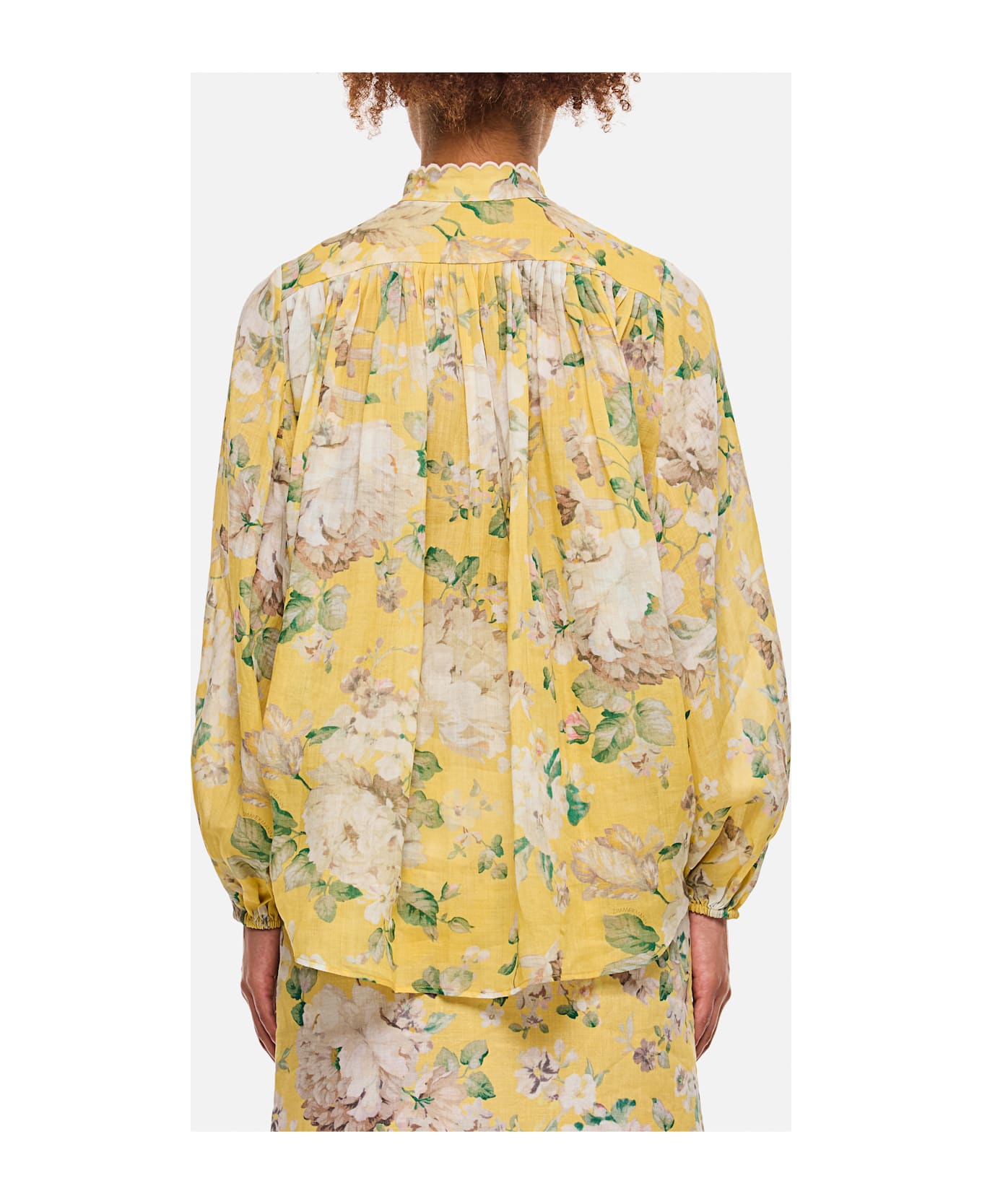 Zimmermann Acacia Bluse - Yellow