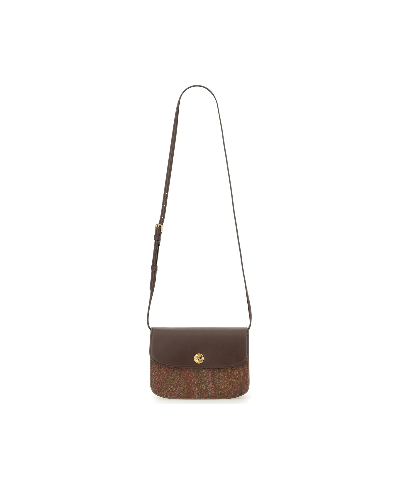 Etro Shoulder Bag "essential" Small - BROWN