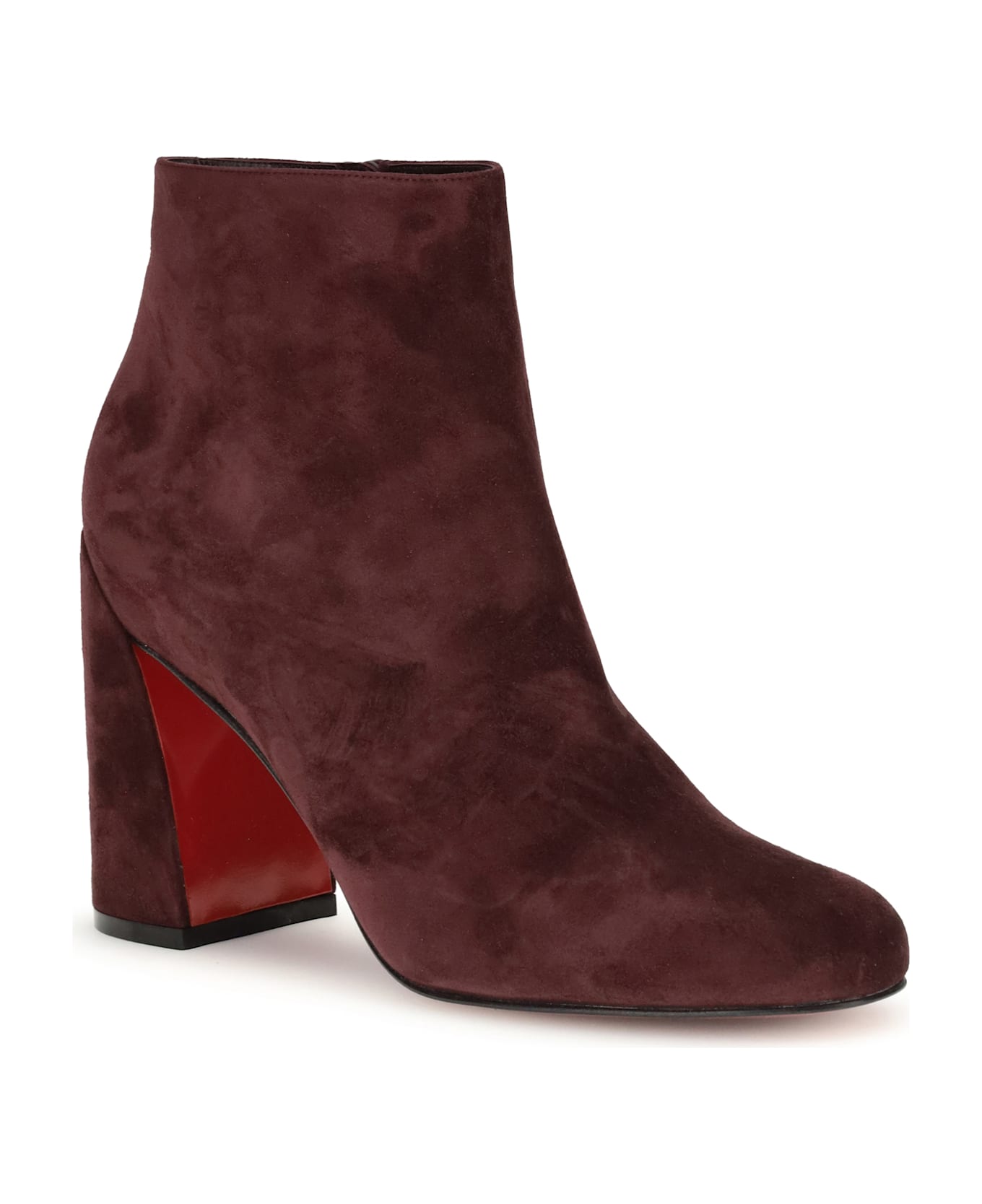 Christian Louboutin Velvet Jane Ankle Boots