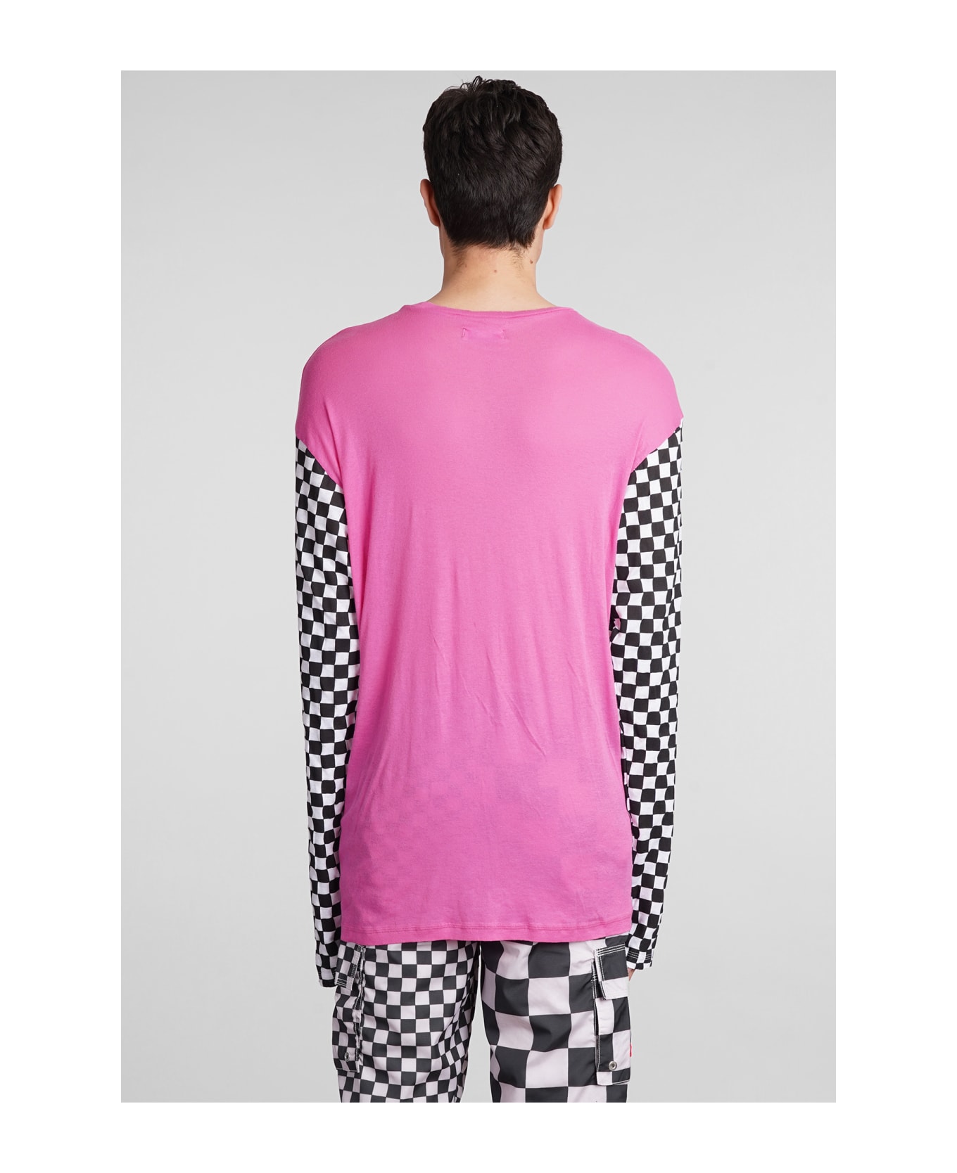 ERL T-shirt In Fuxia Cotton - fuxia