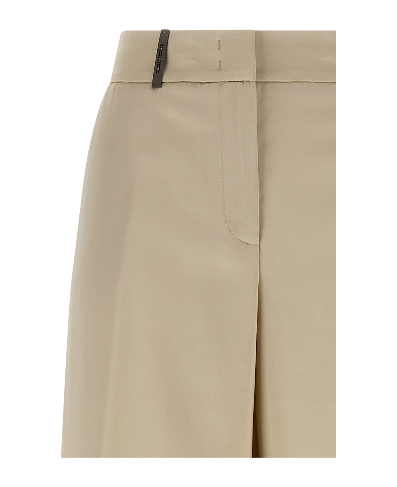 Peserico Palazzo Pants - Beige