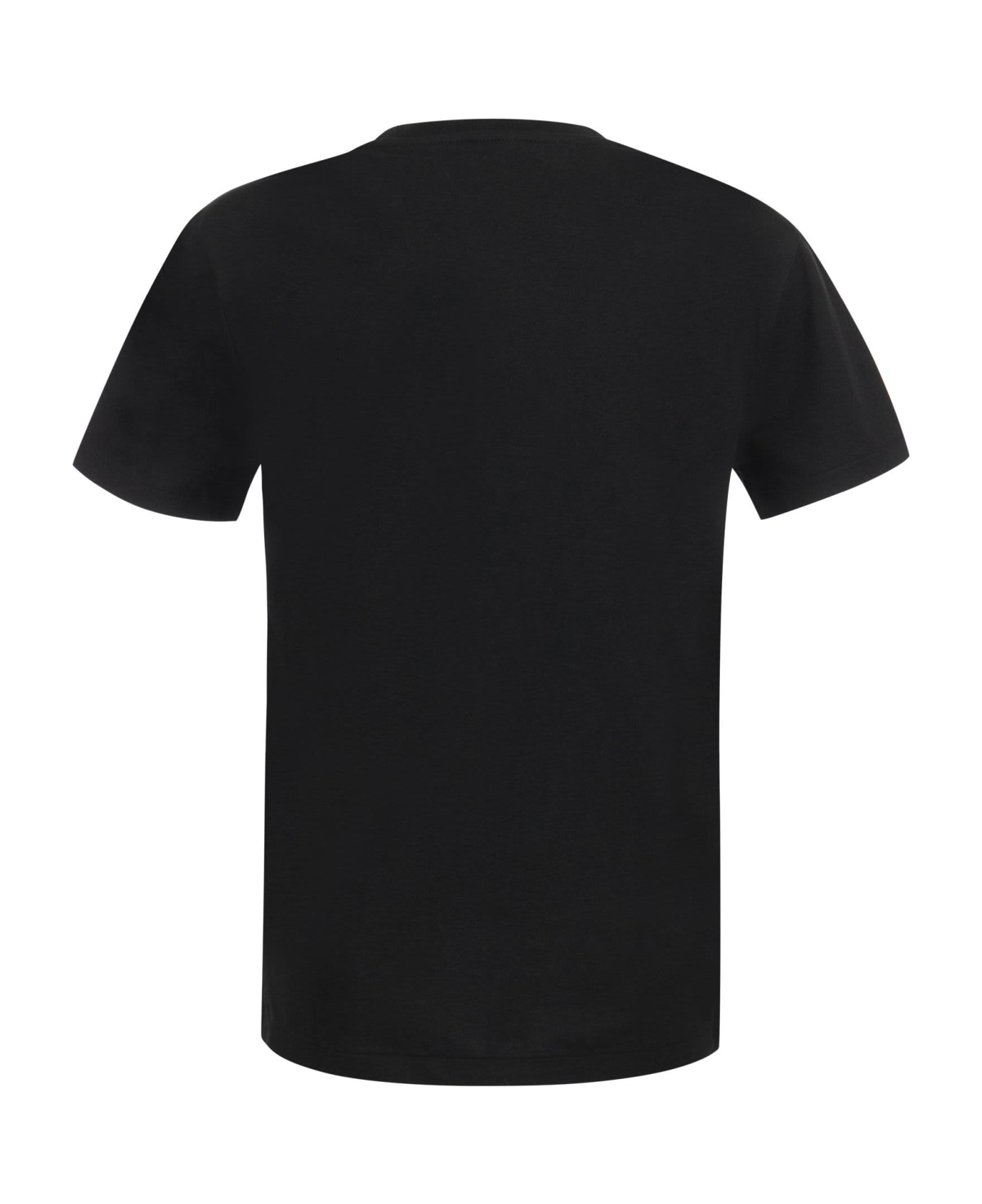 Ralph Lauren Crew-neck Cotton T-shirt - Black シャツ