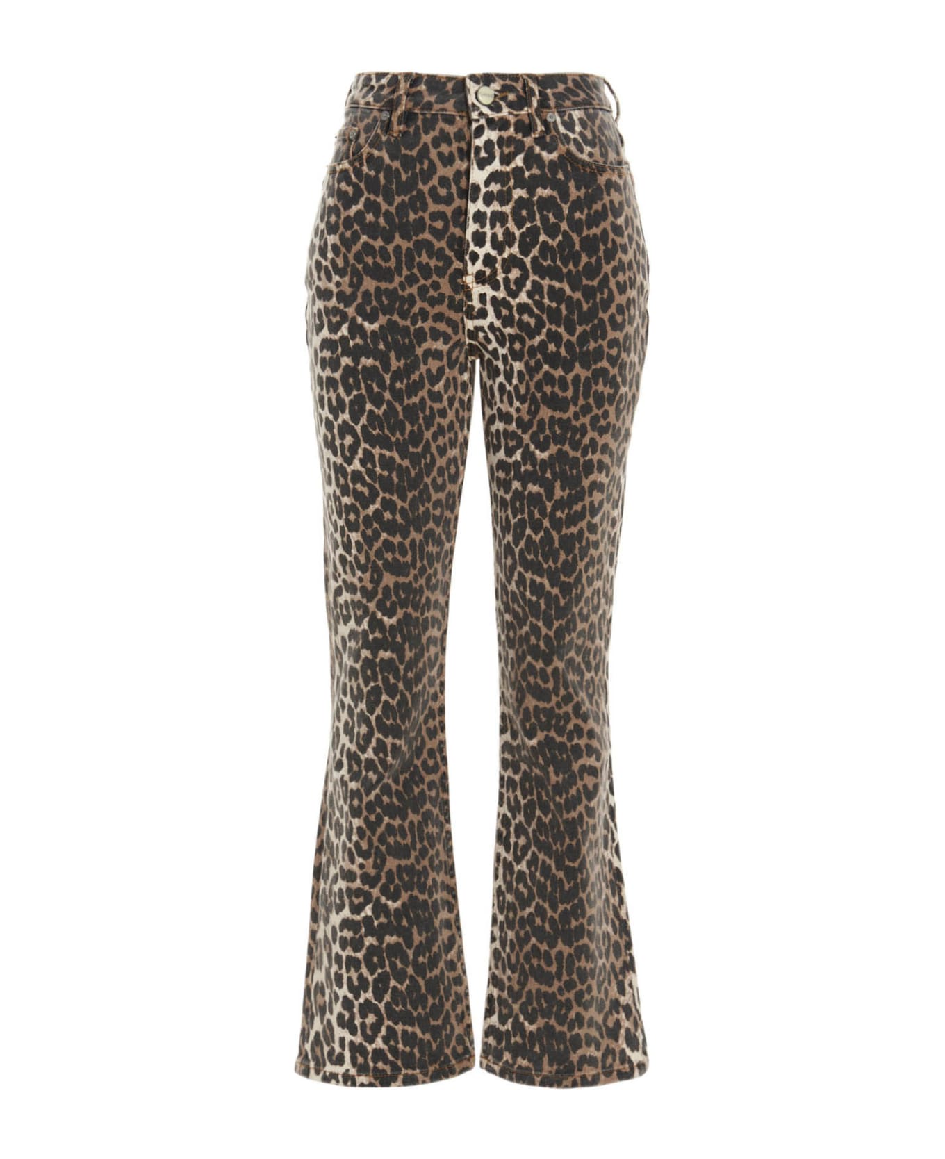 Ganni 
leopard
 Jeans - Animalier