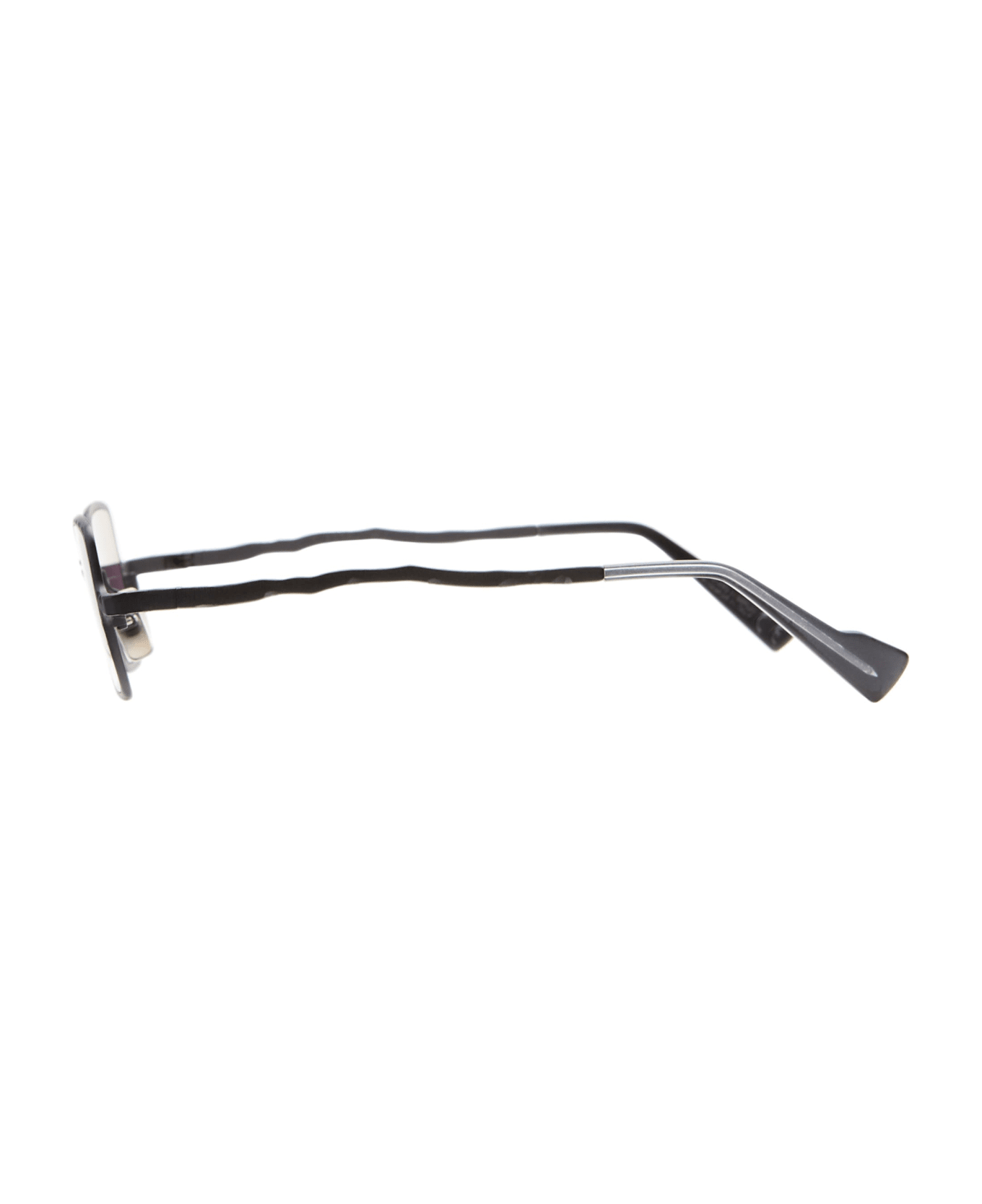 Kuboraum Mask Z21 - Black Matt Sunglasses - Silver