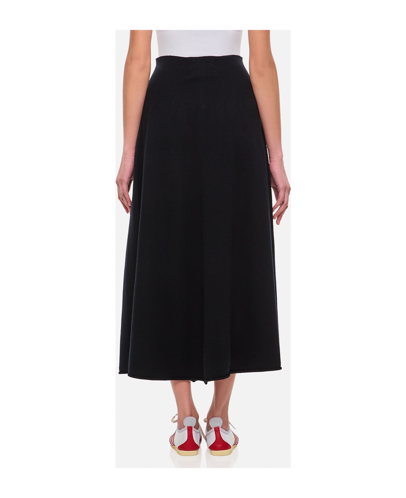 Extreme Cashmere Ease Cashmere Stretch 2.26 Skirt - Black