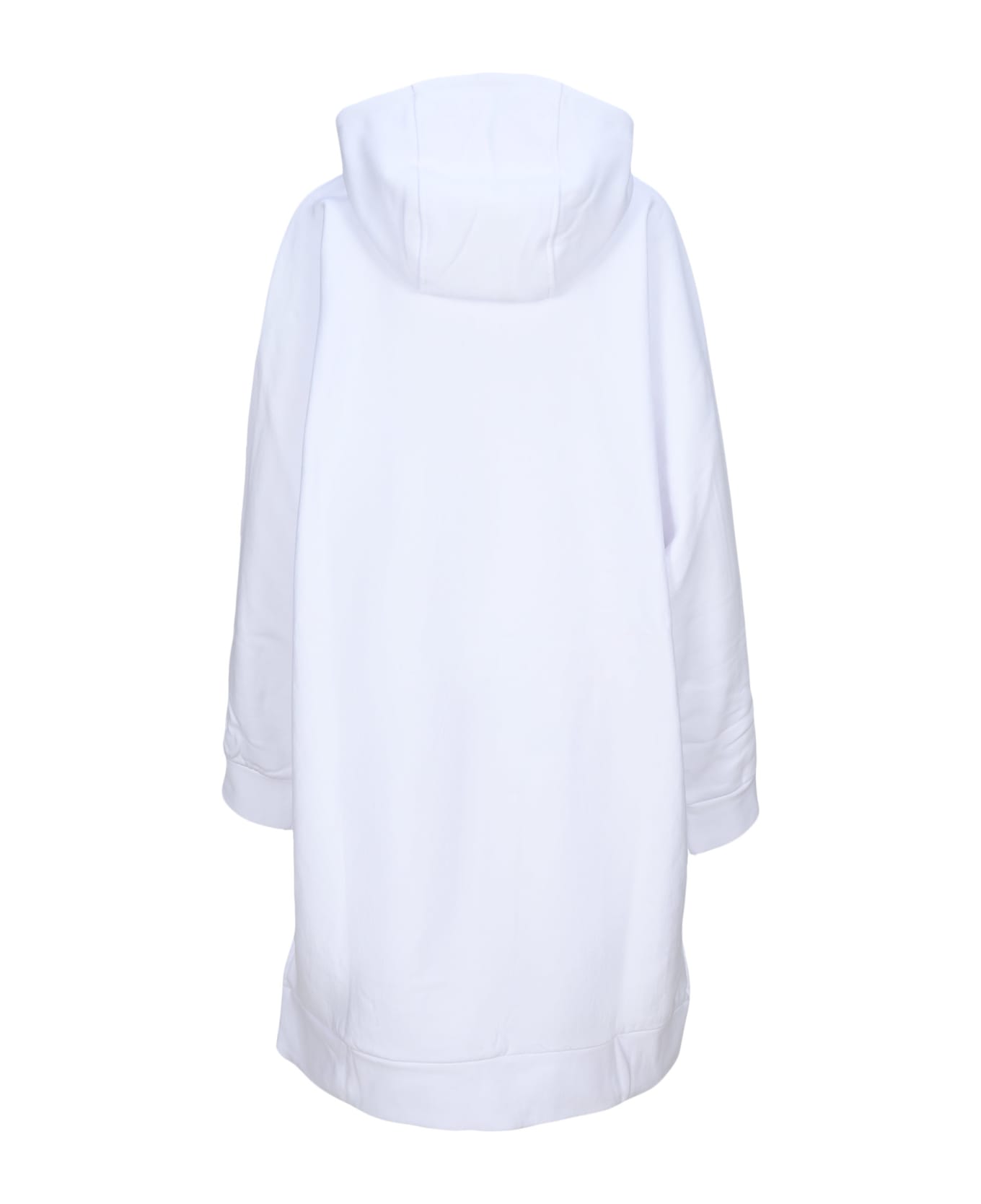 Marni Cotton Oversize Hoodie-dress - WHITE