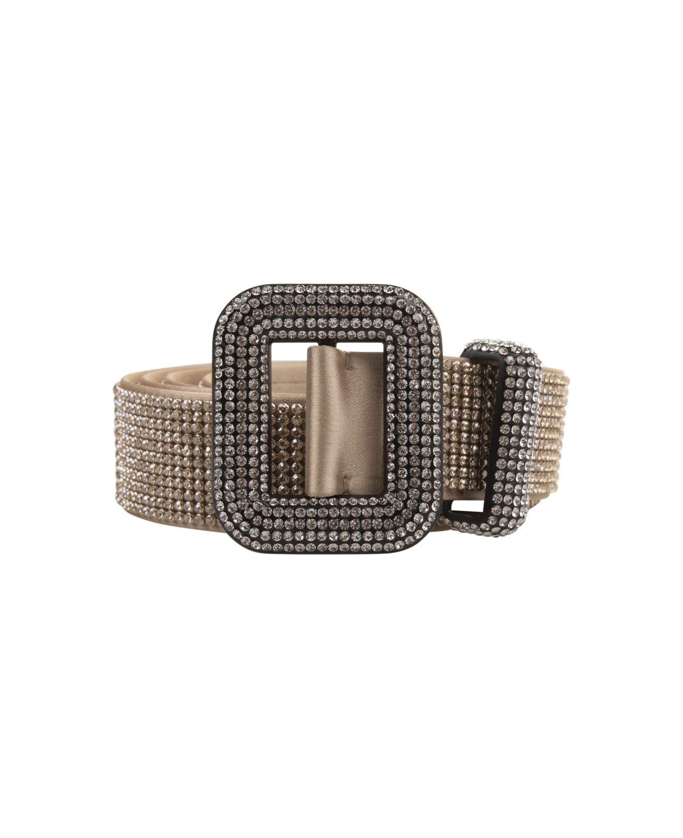 Benedetta Bruzziches Shine On You Crazy Diamond - Venus La Petite Belt - Beige