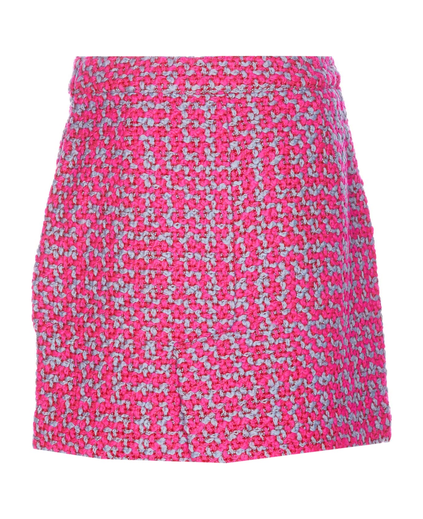 Essentiel Antwerp Wool-blend Tweed Mini Skirt - Pink