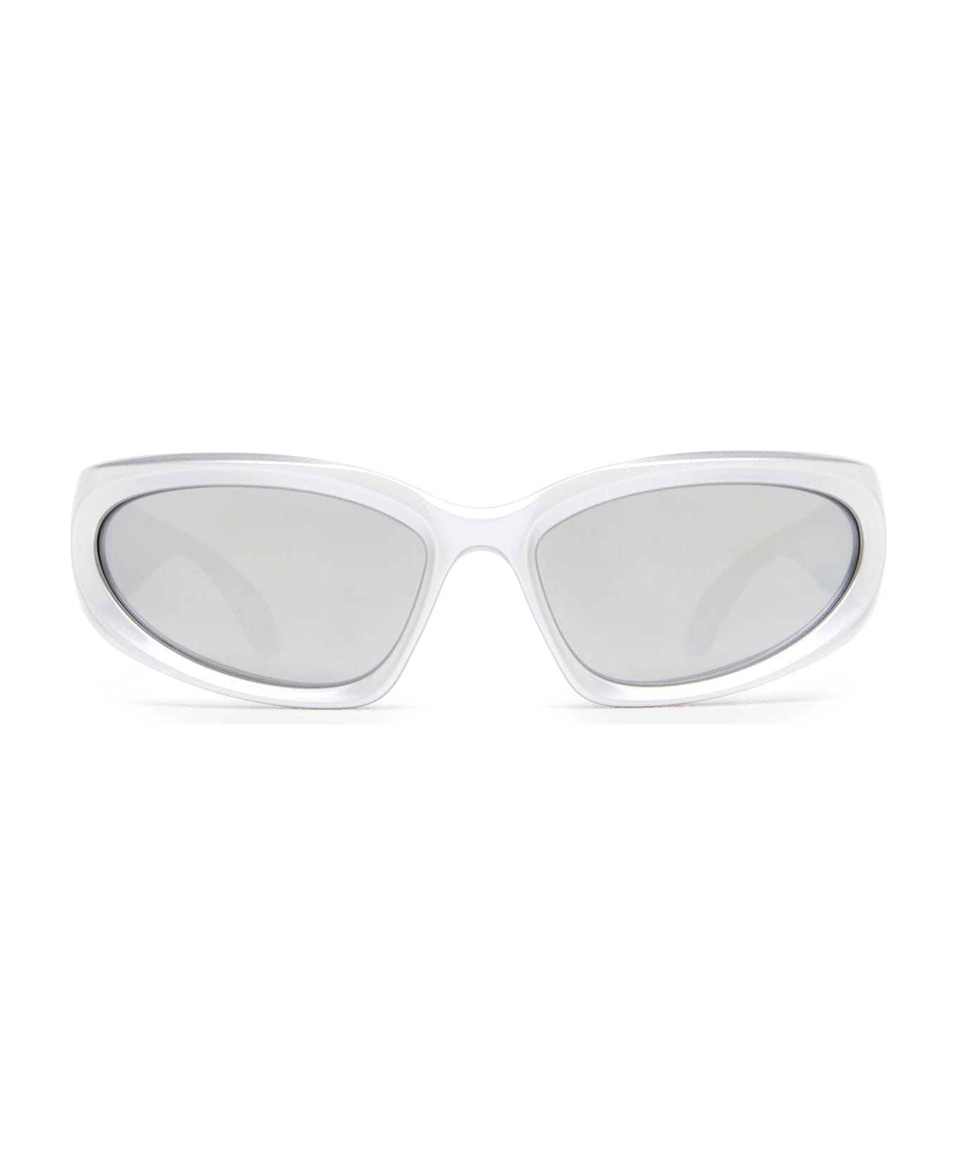 Balenciaga Eyewear Bb0157s Silver Sunglasses - Silver