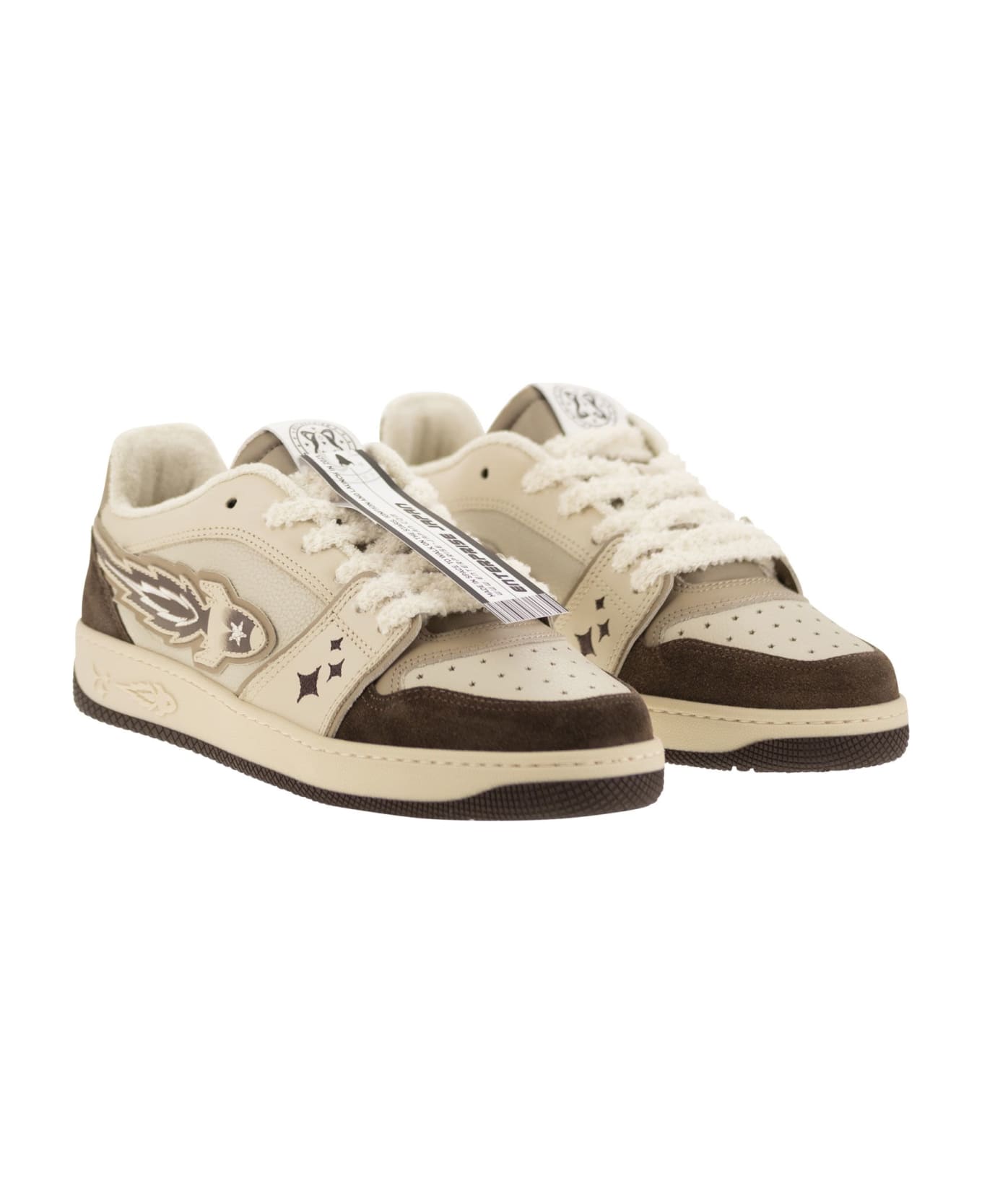 Enterprise Japan Ej Egg Rocket - Sneakers - White/brown