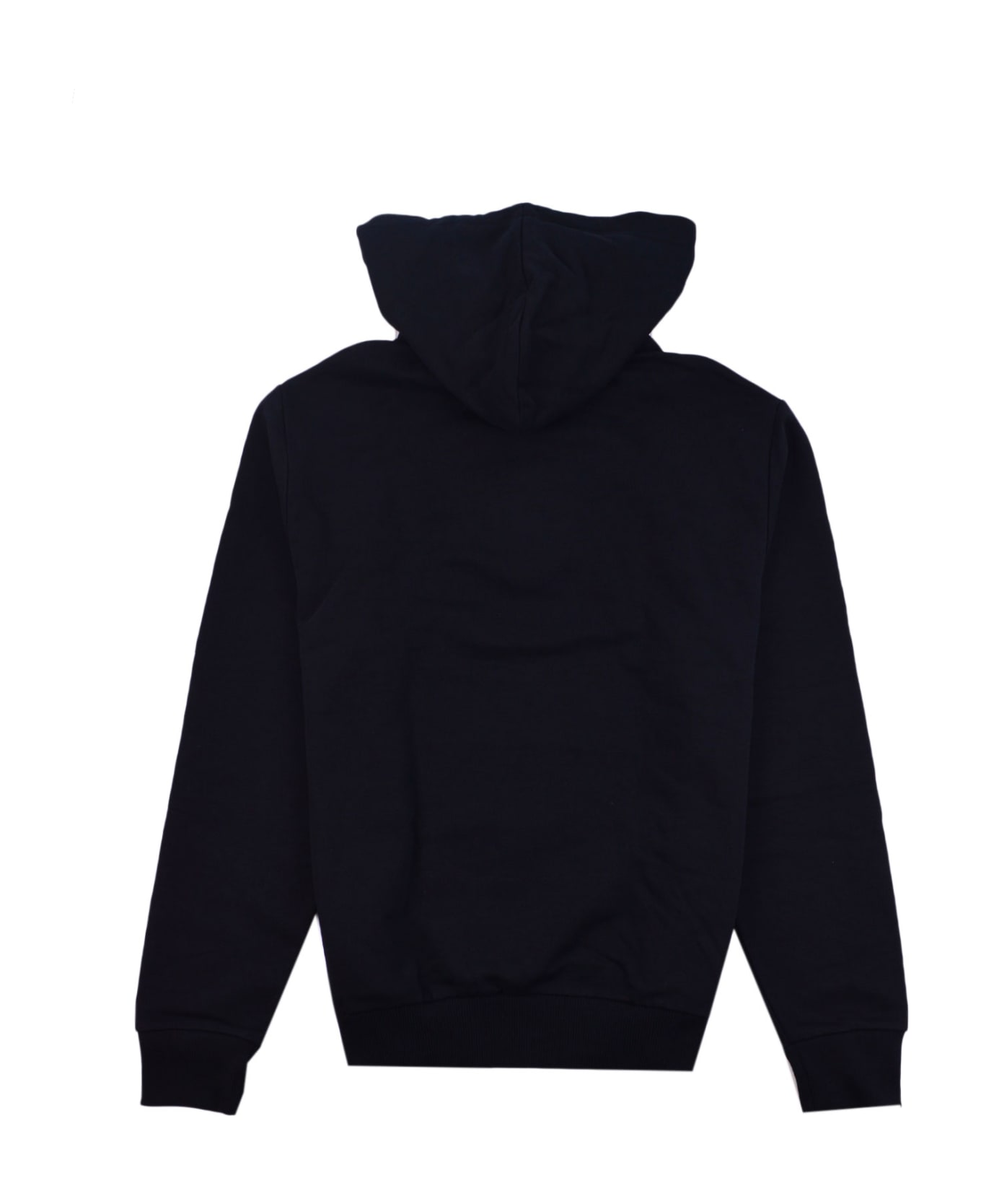 Balmain Logo Hooded Sweatshirt - Black フリース