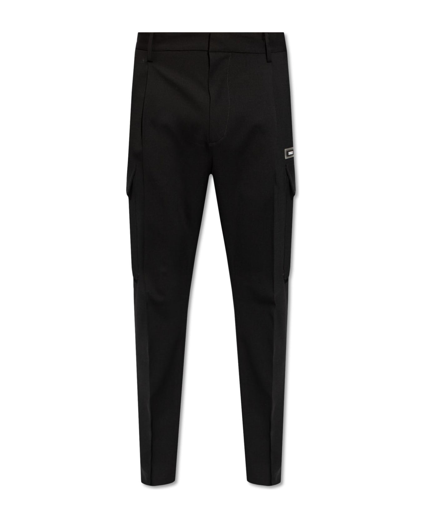 Dsquared2 Wool Trousers - Black