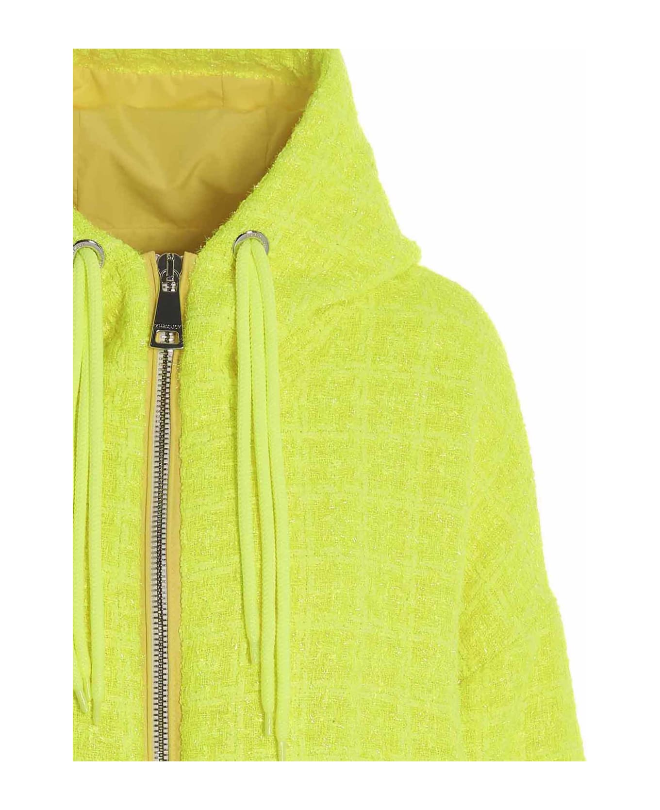 Khrisjoy 'khris Windbreaker Tweed Jacket - Yellow