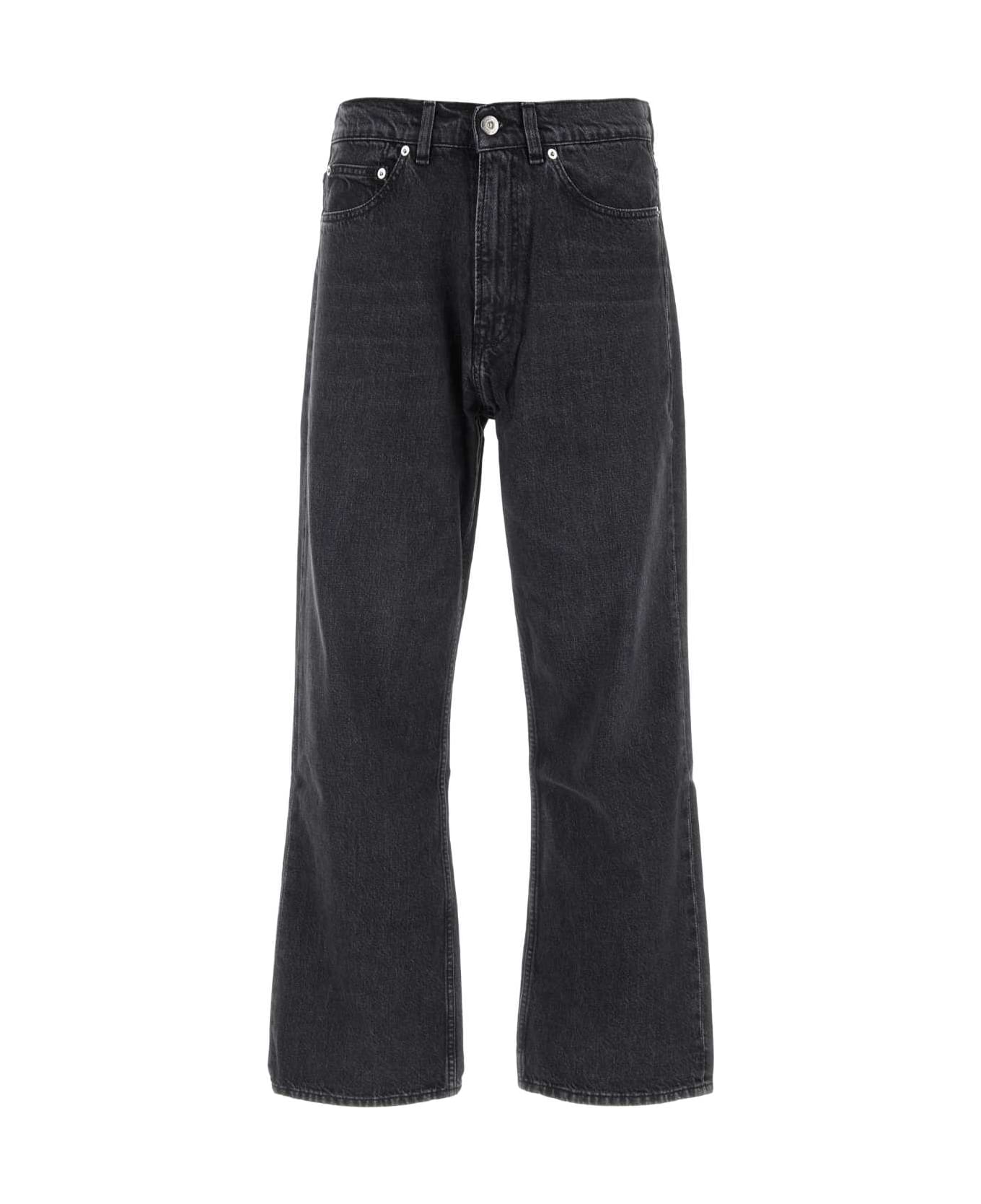 Our Legacy Dark Grey Denim Jeans - SUPERGREYWASH