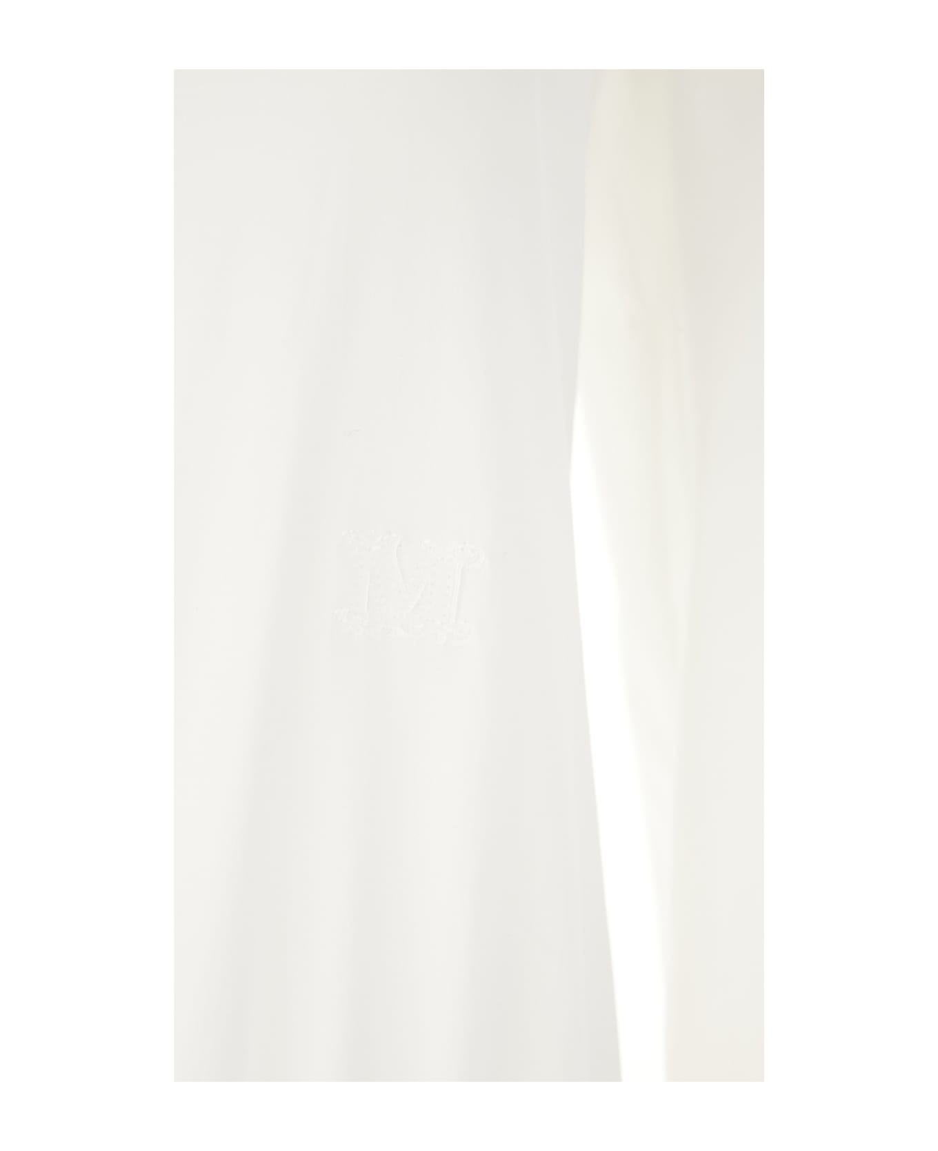 White Stretch Cotton Bodysuit