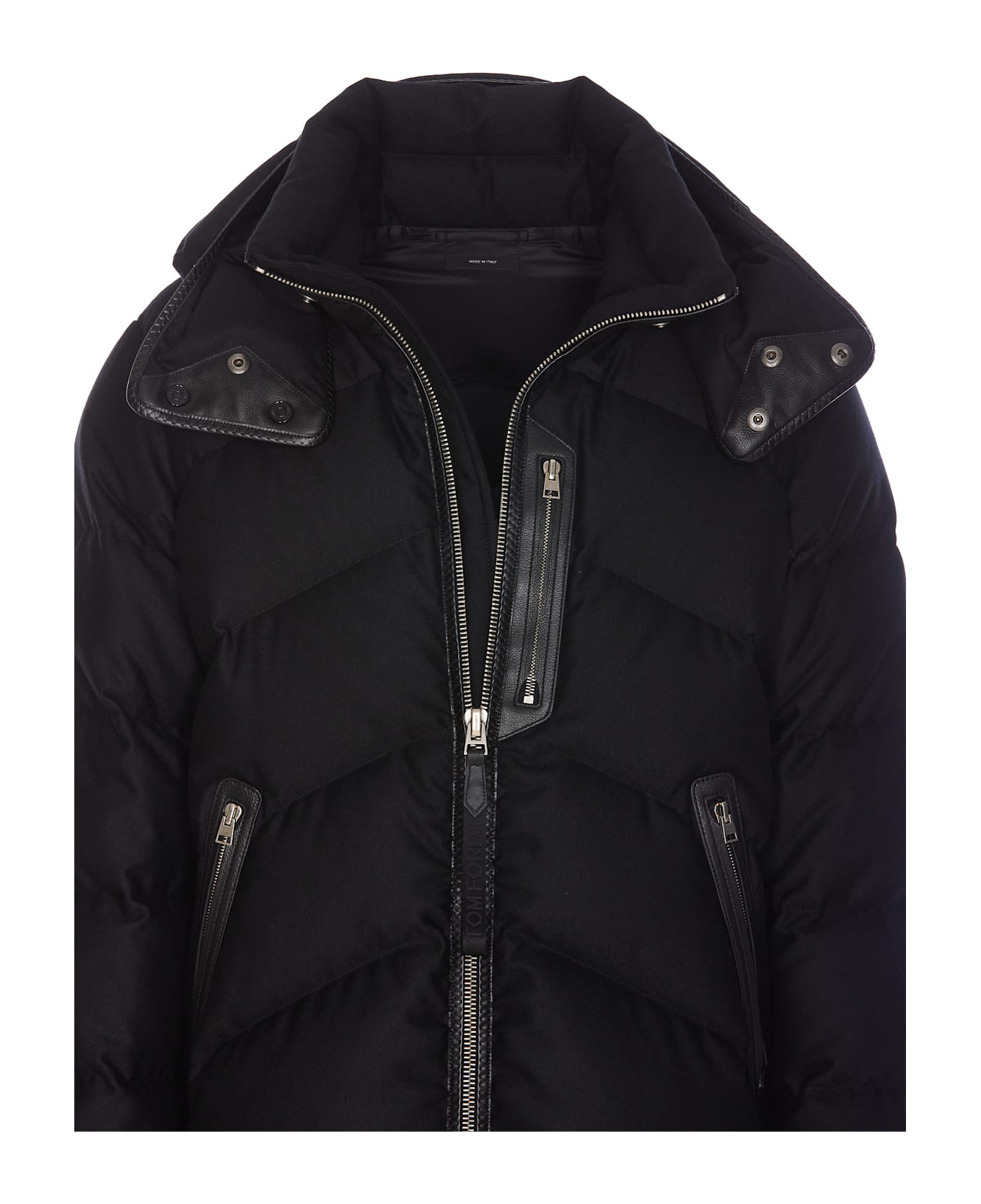 Tom Ford Outerwear Down Jacket - Black