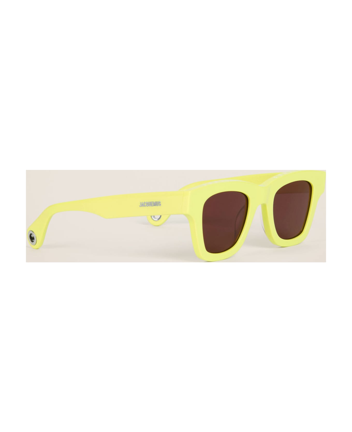 Jacquemus Les Lunettes Nocio - Yellow Sunglasses - yellow サングラス