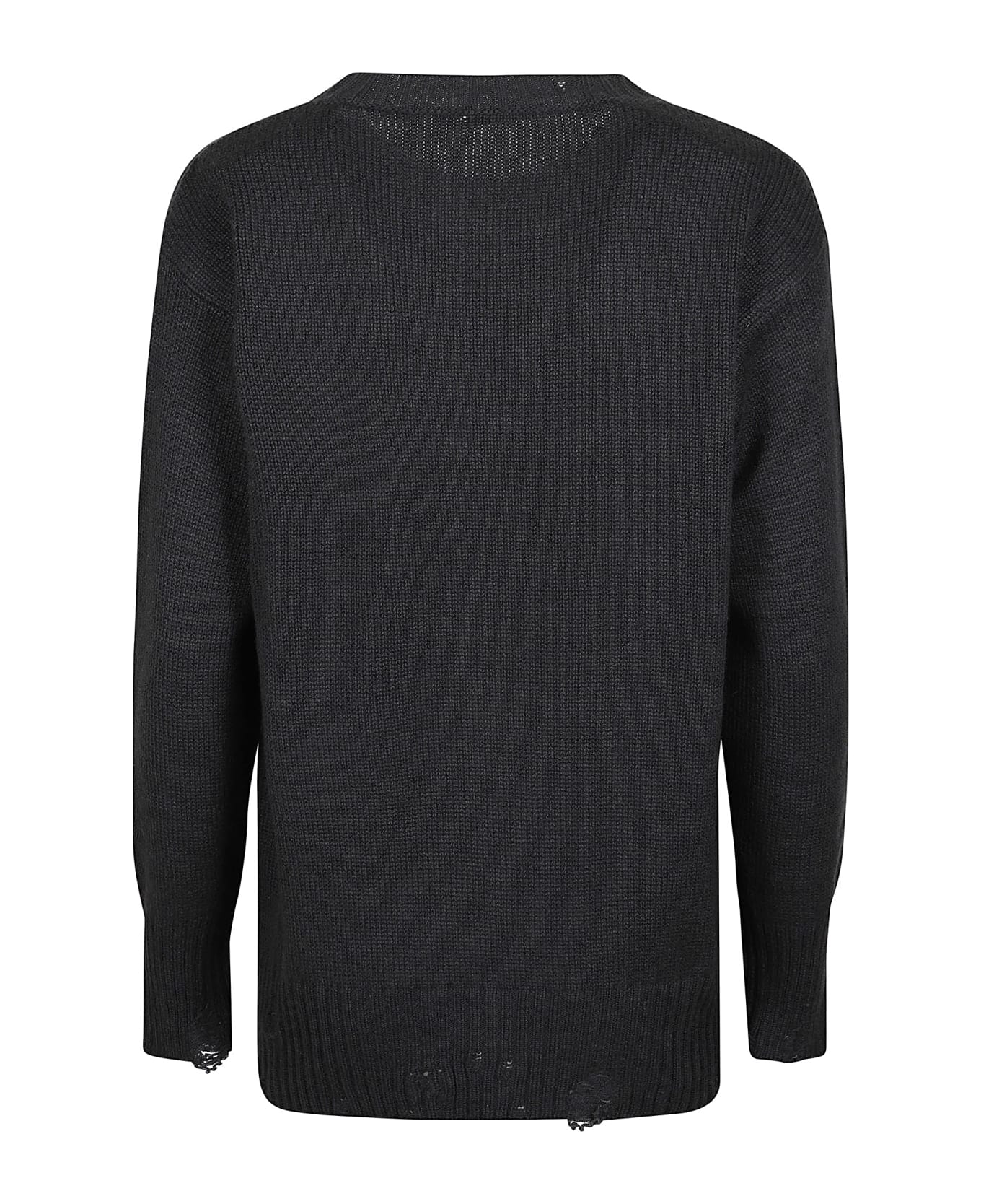 Canessa Leda Round Neck Sweater - Shadow