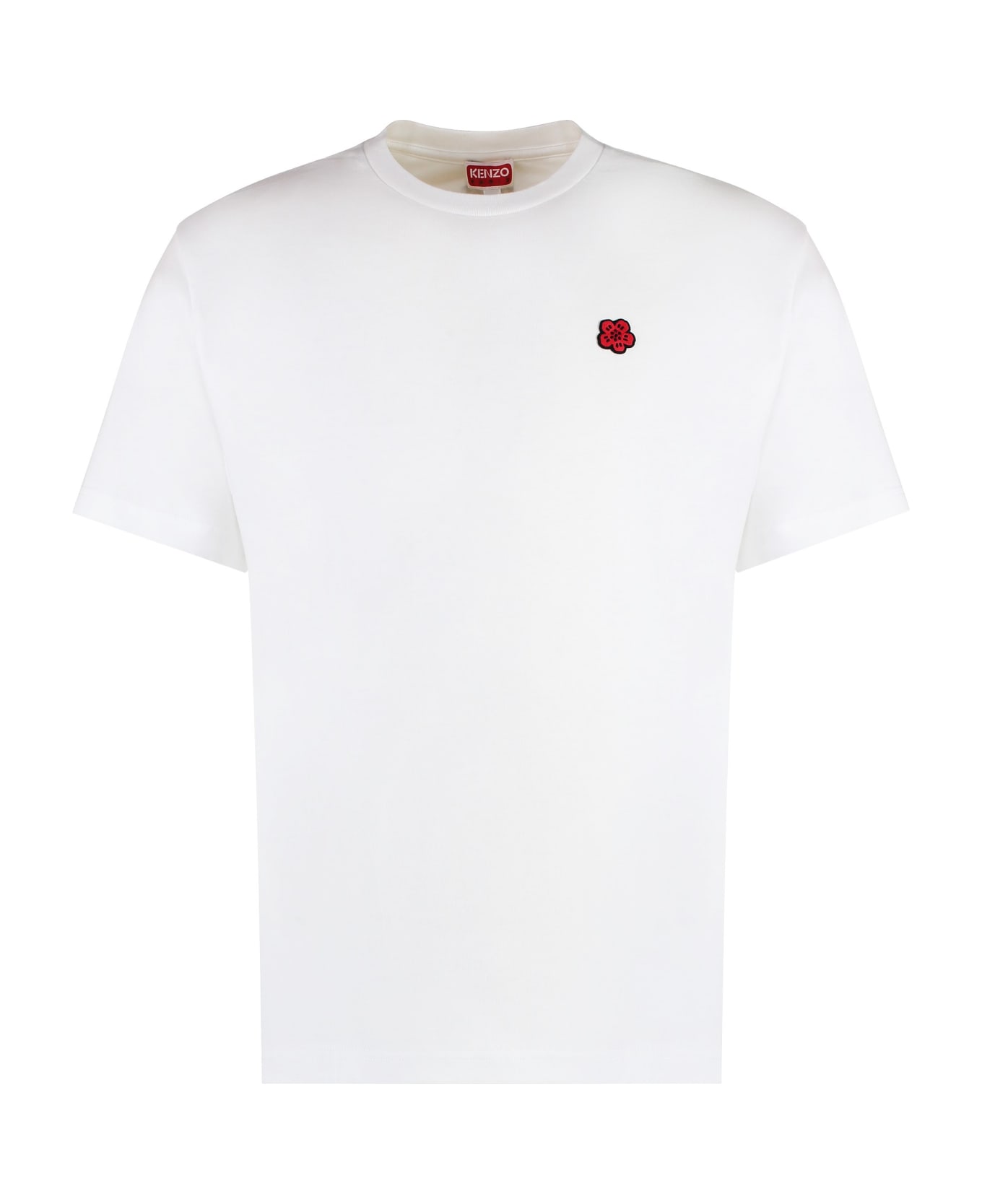 Kenzo Cotton Crew-neck T-shirt - White