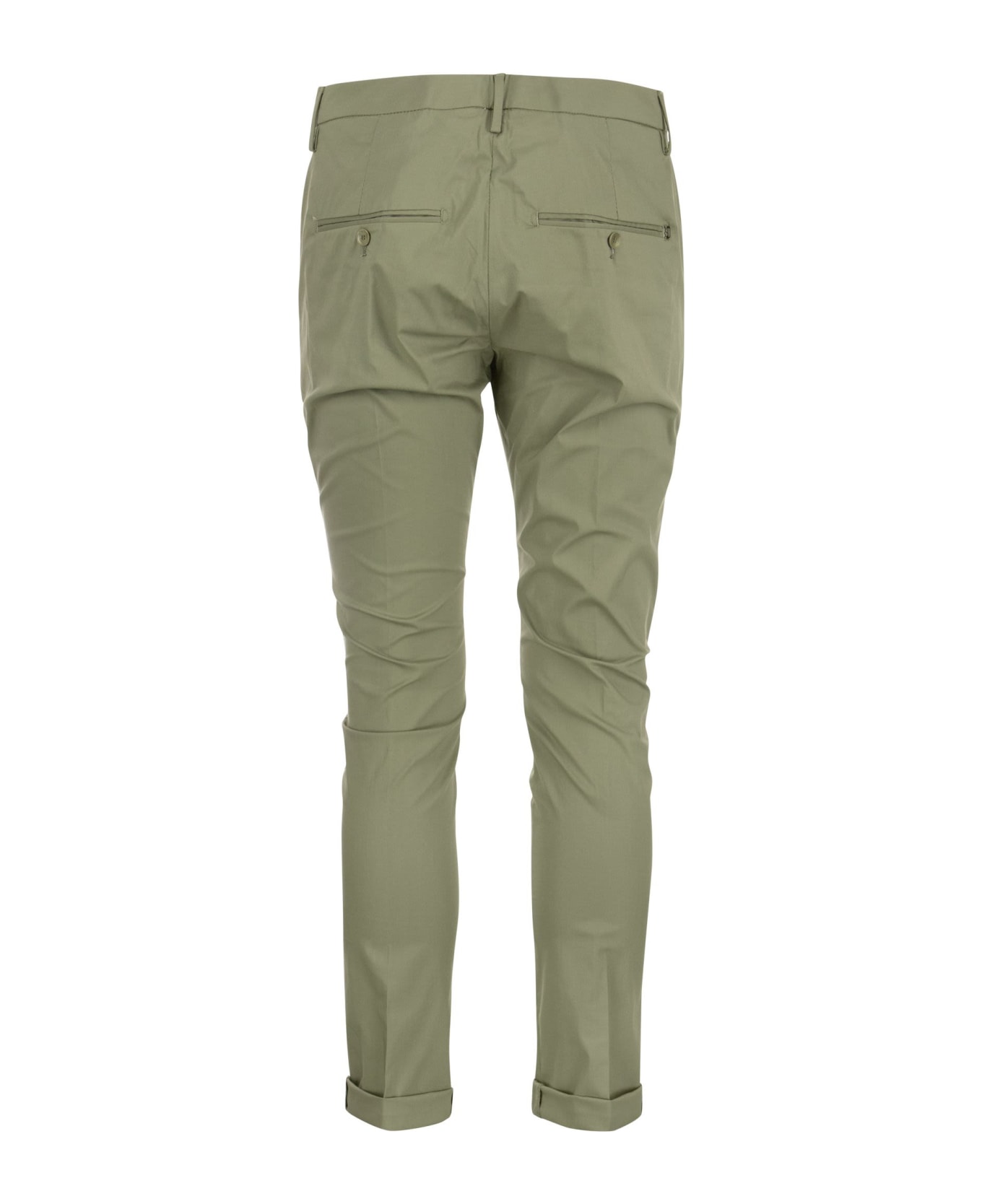 Dondup Gaubert - Slim-fit Trousers - Military Green