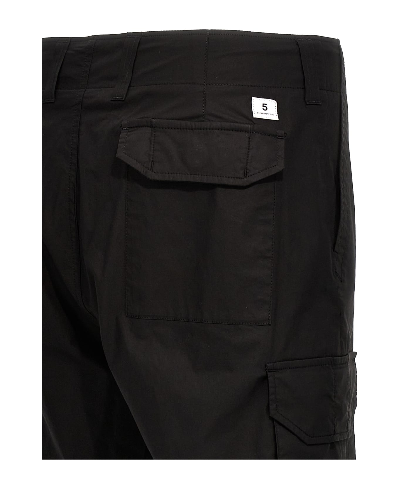 Department Five 'fleet' Cargo Scarf Trousers - Black  