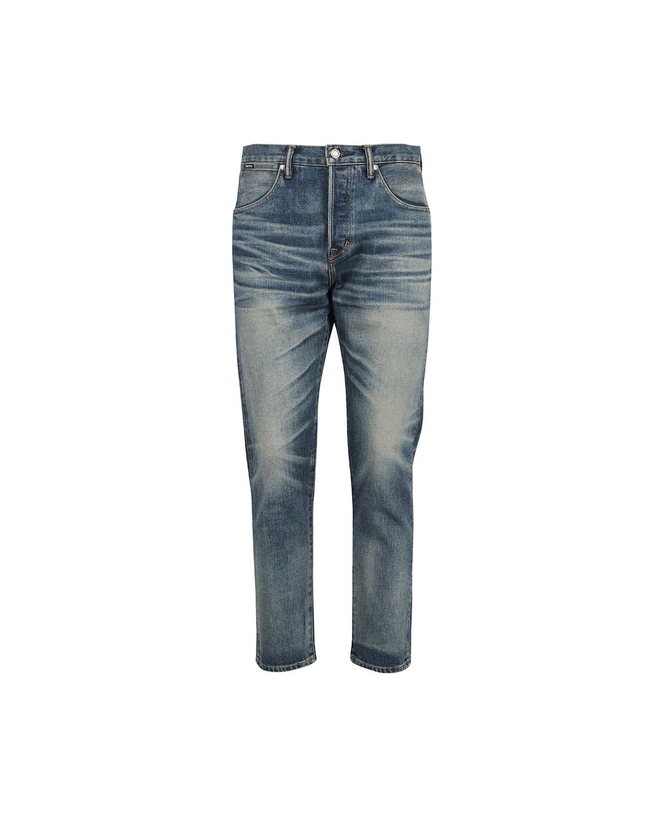Tom Ford Tapered Fit Jeans - Denim
