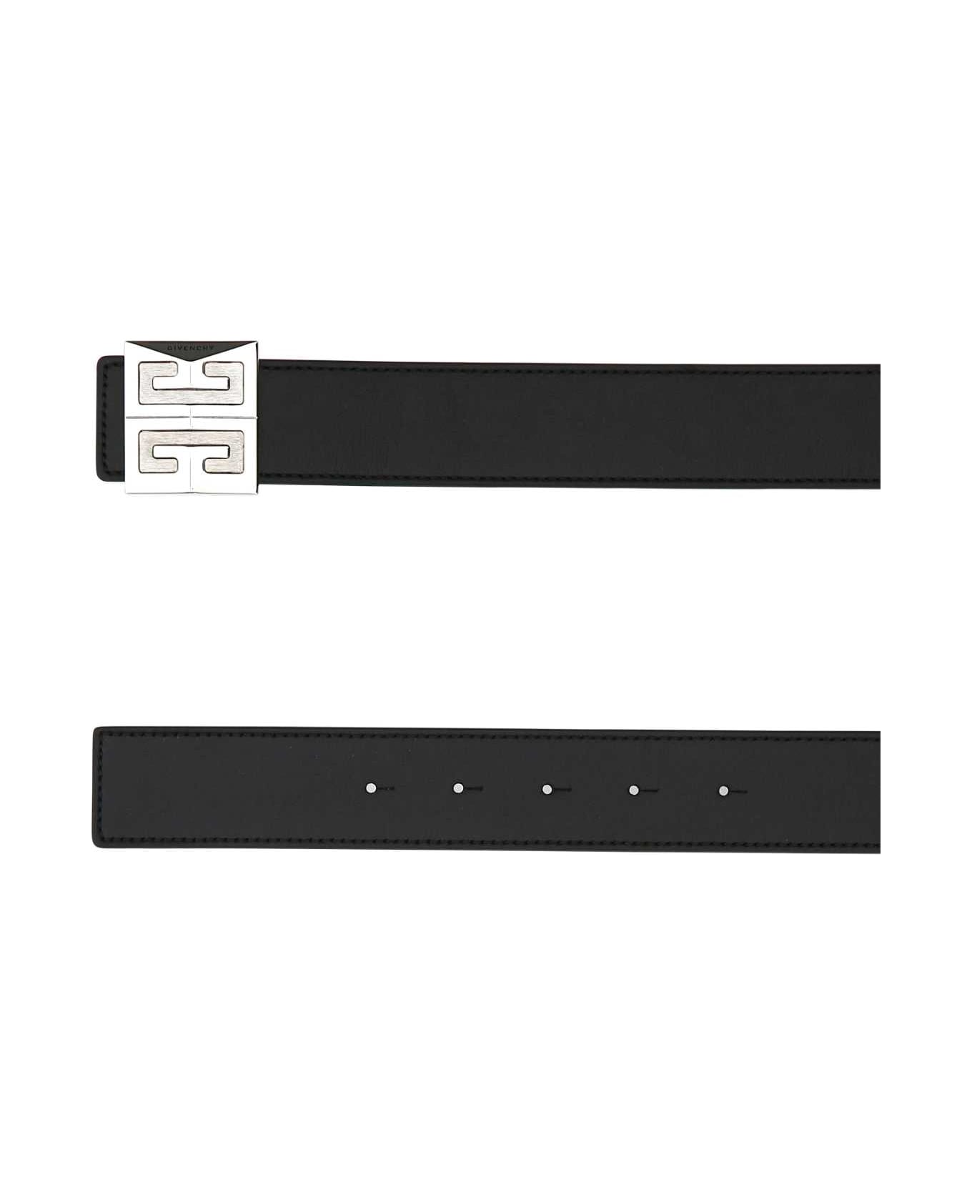 Givenchy Black Leather Belt - 088