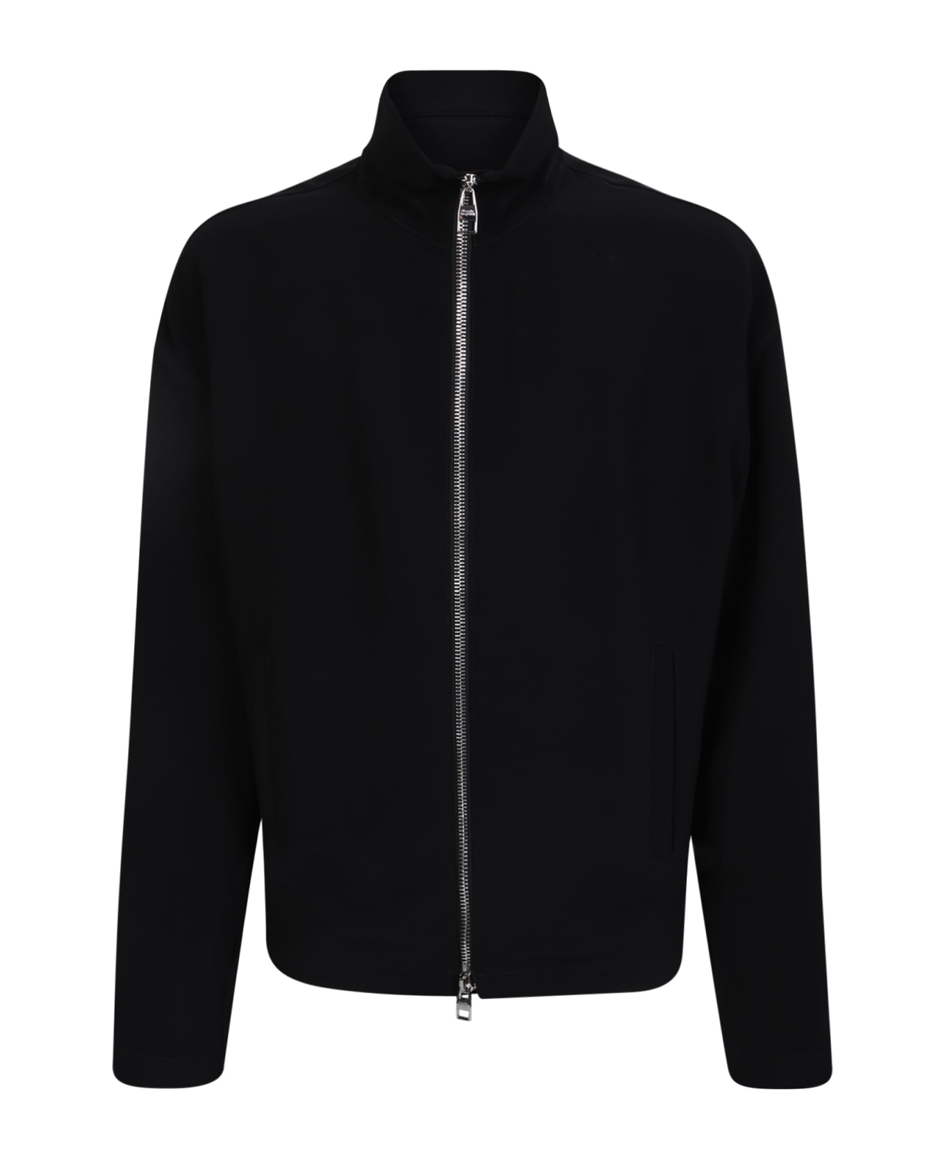 Alexander McQueen Zip Fitted Jacket - Black