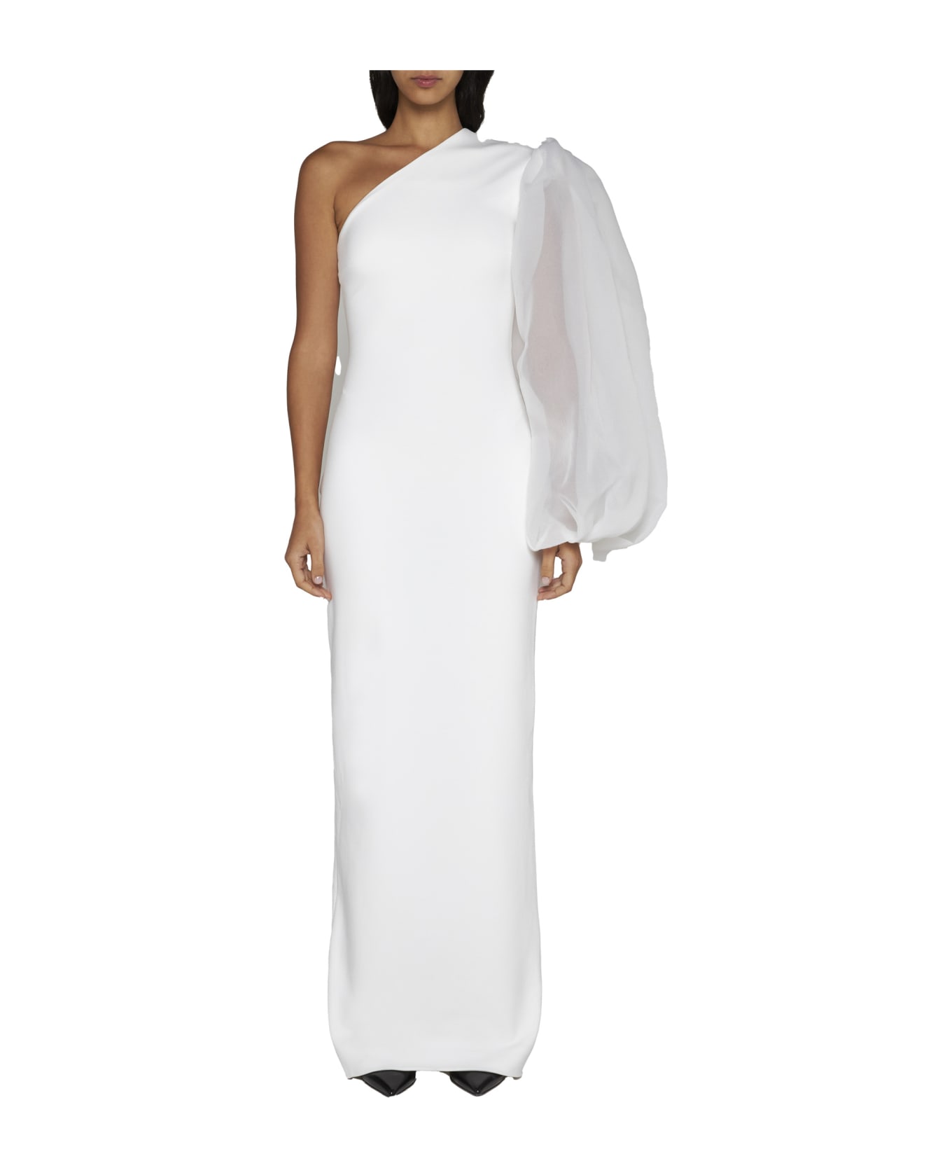 Solace London Hudson Maxi Dress - White